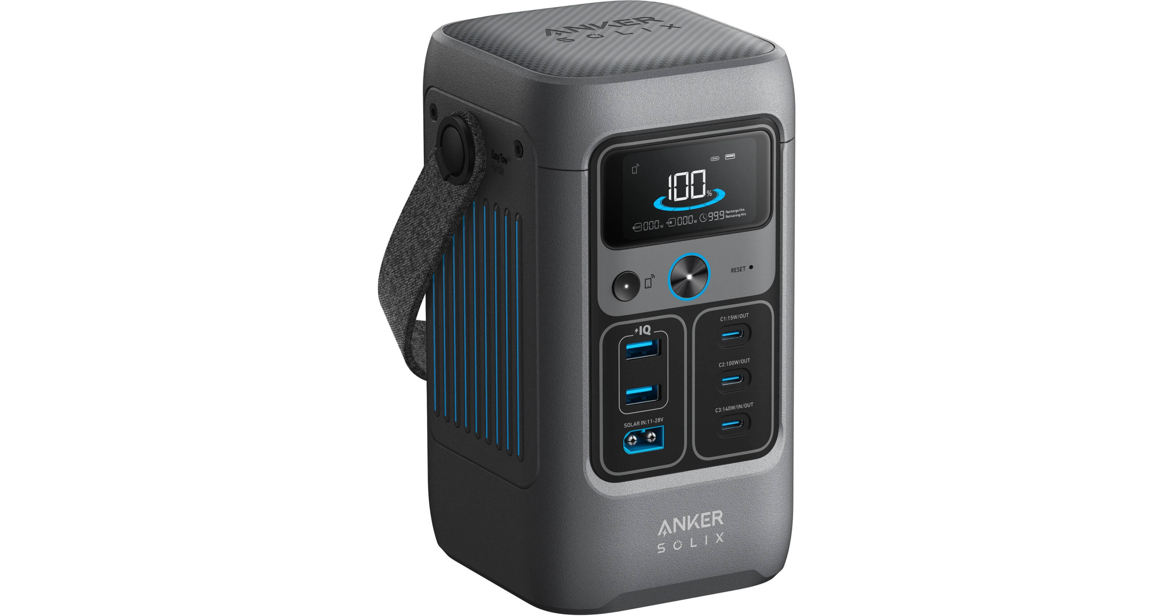 Anker SOLIX C200X DC Portable Power Station A1729011 B&H Photo