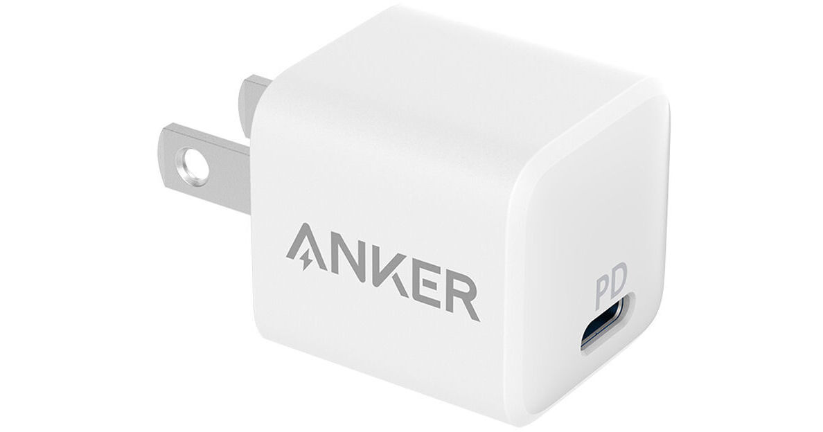 Anker PowerPort III Nano 20W USB-C Wall Charger A2634J23-2 B&H