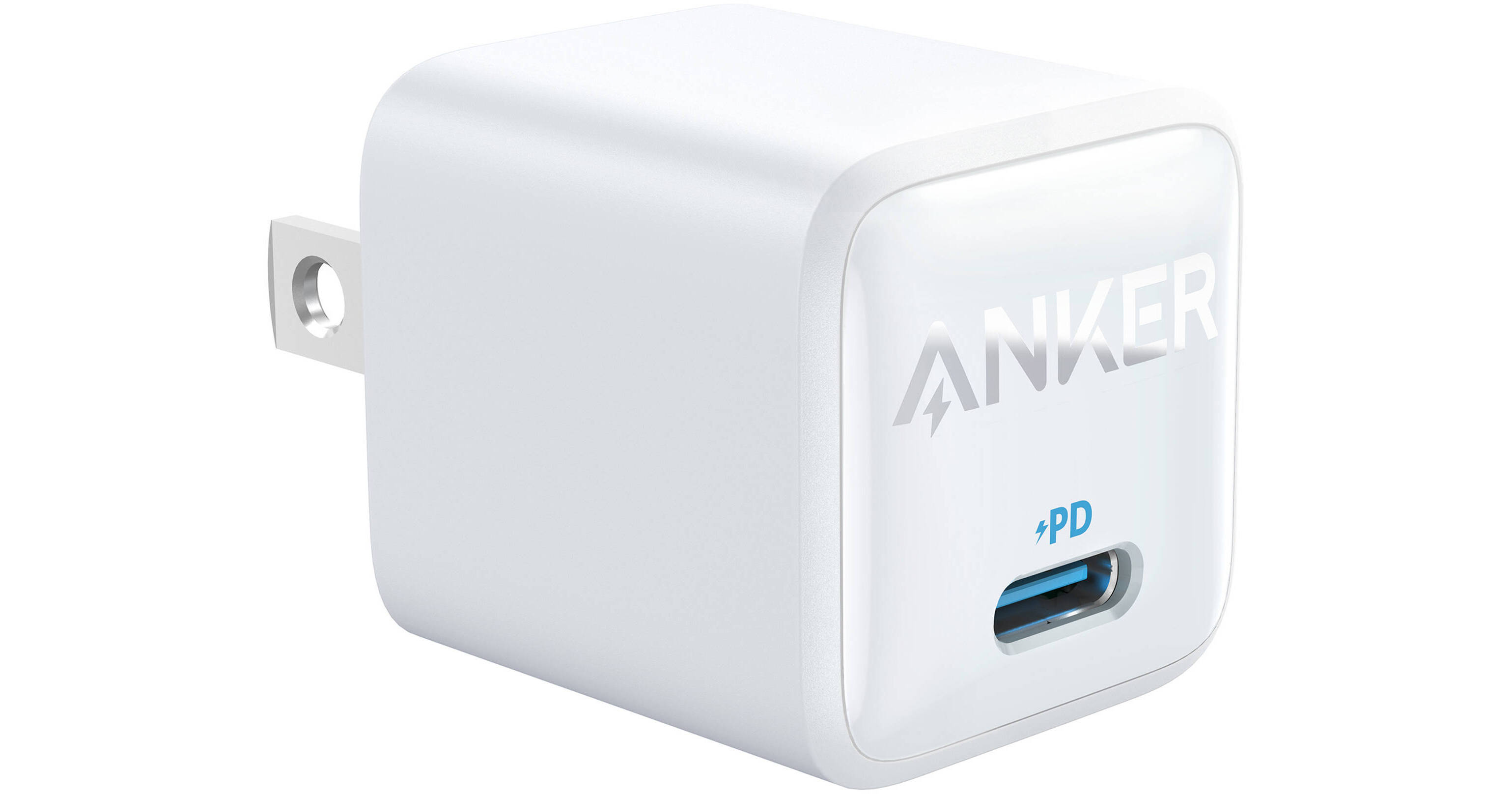 Anker 20W USB-C Wall Charger (White) A2654J21-1 B&H Photo Video