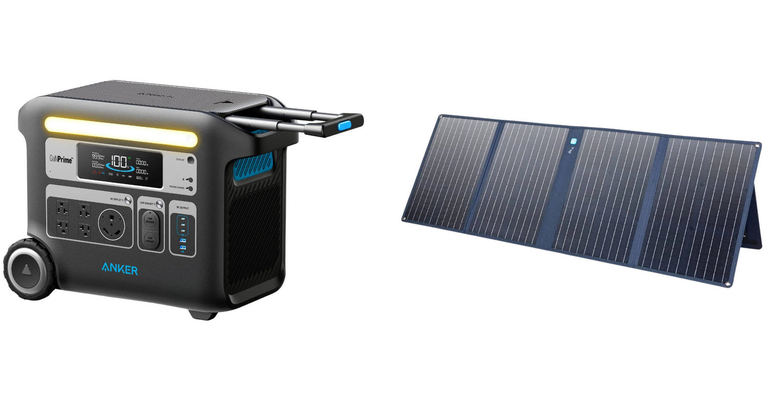 Anker PowerHouse 767 Portable Power Station with 100W B178011D