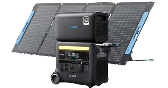 Anker SOLIX F2600 Portable Power Station with Expansi B178111C