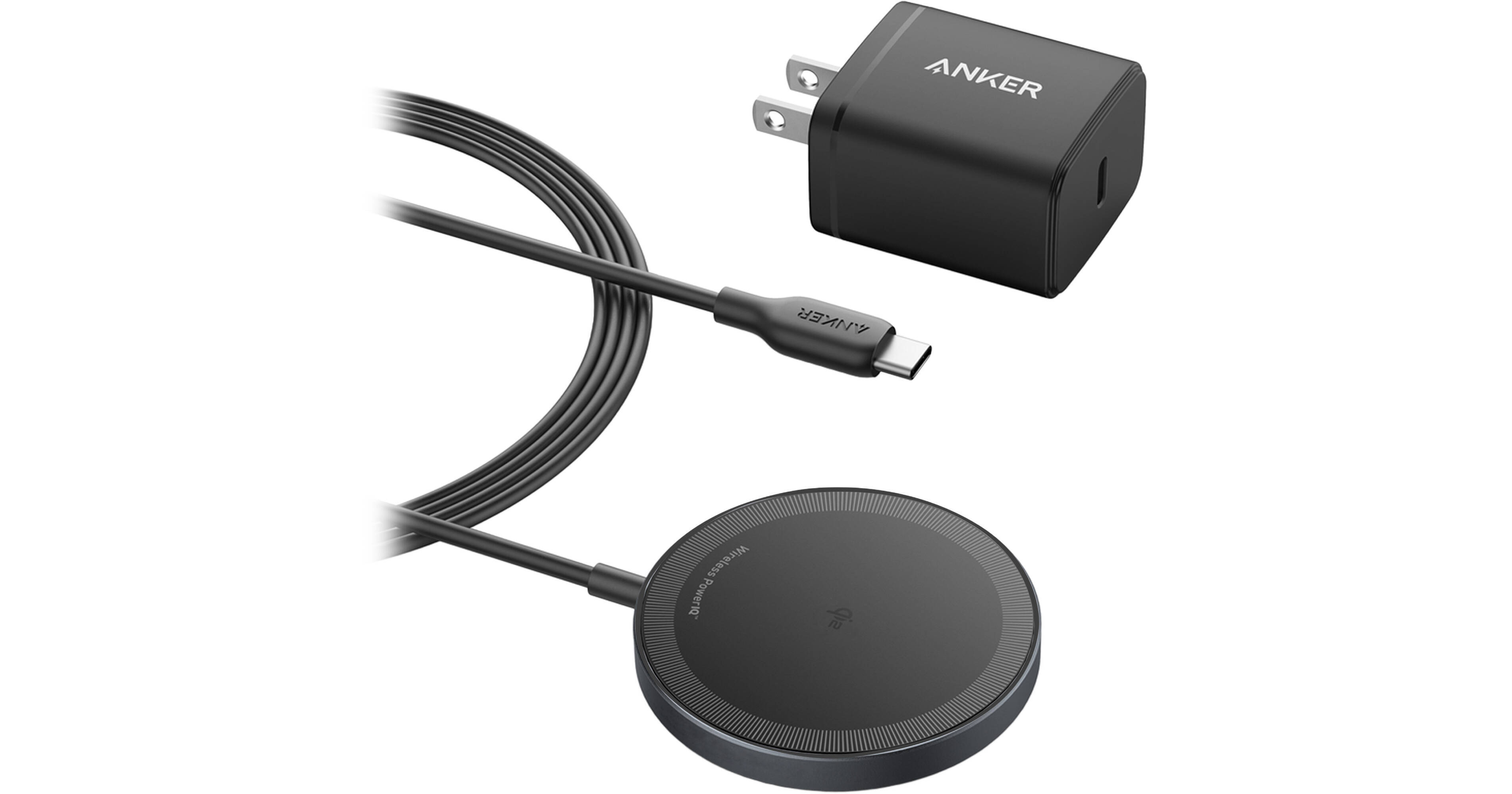 Anker Zolo Magnetic Wireless Charger (2-Pack, Black)