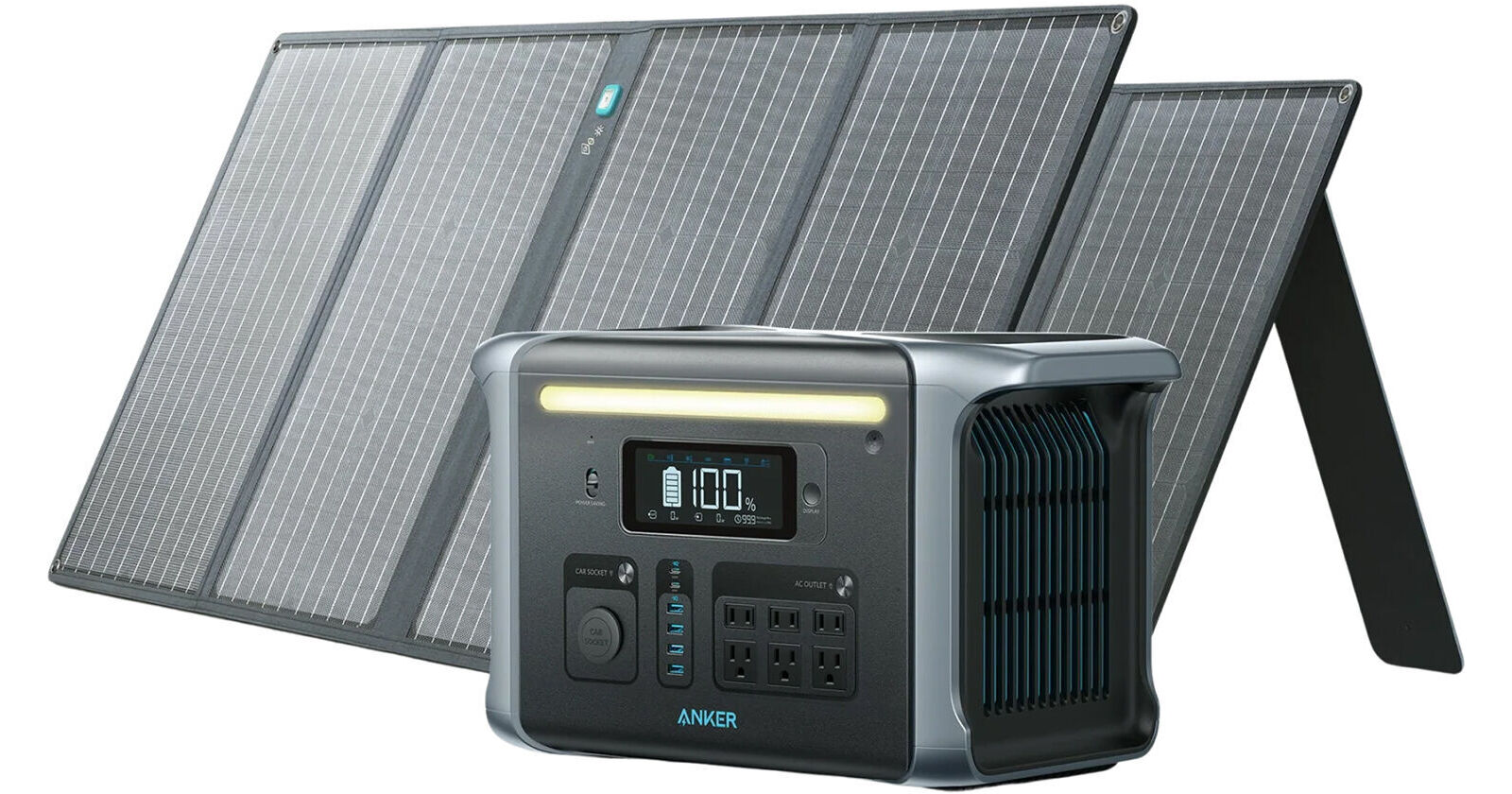Anker 757 PowerHouse Portable Power BUNDLE-A1770111-1-A2431031-2