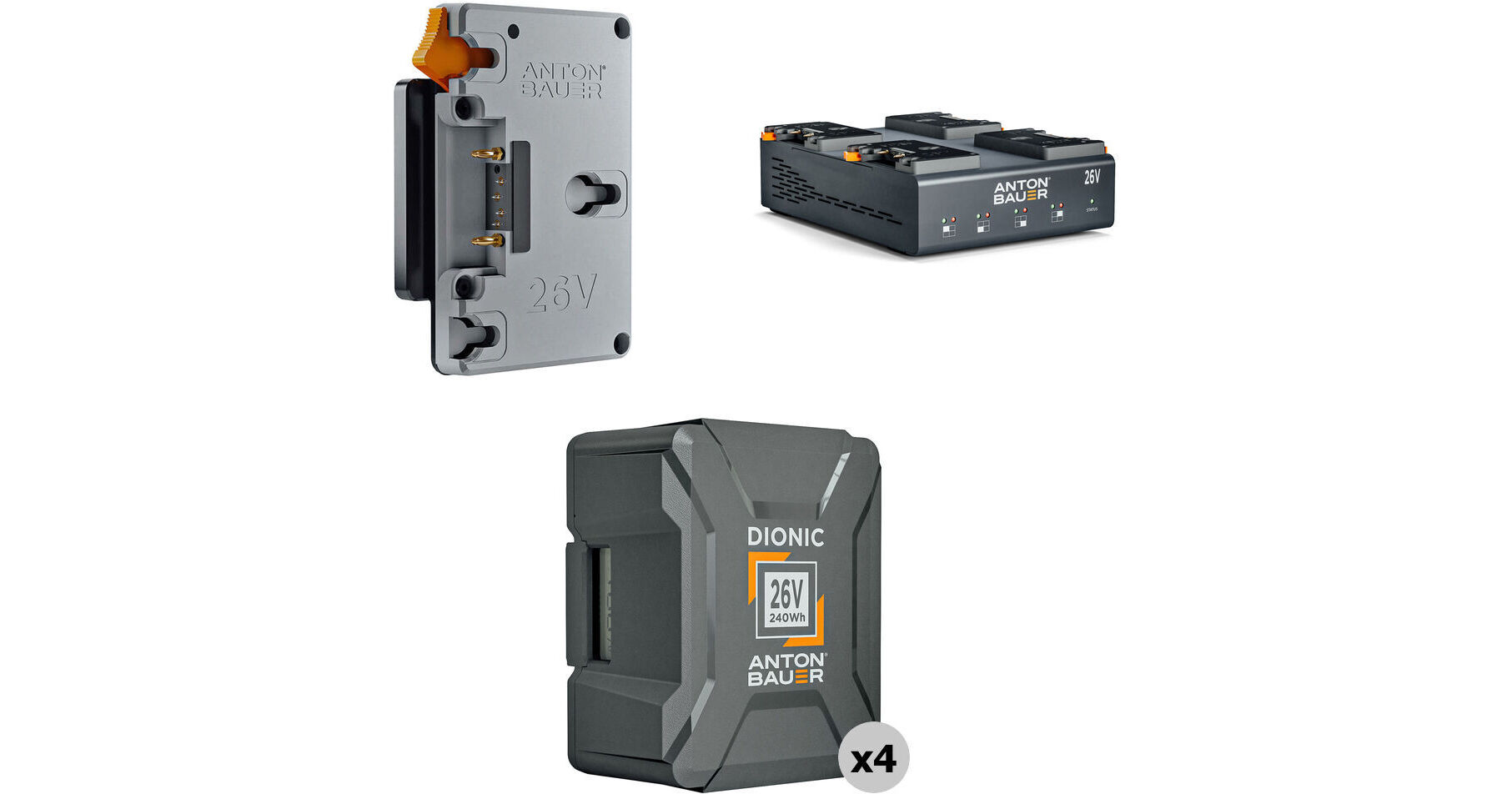 Batterie Anton Bauer Dionic 26V 98 – Neuve – Pour Caméras Pro
