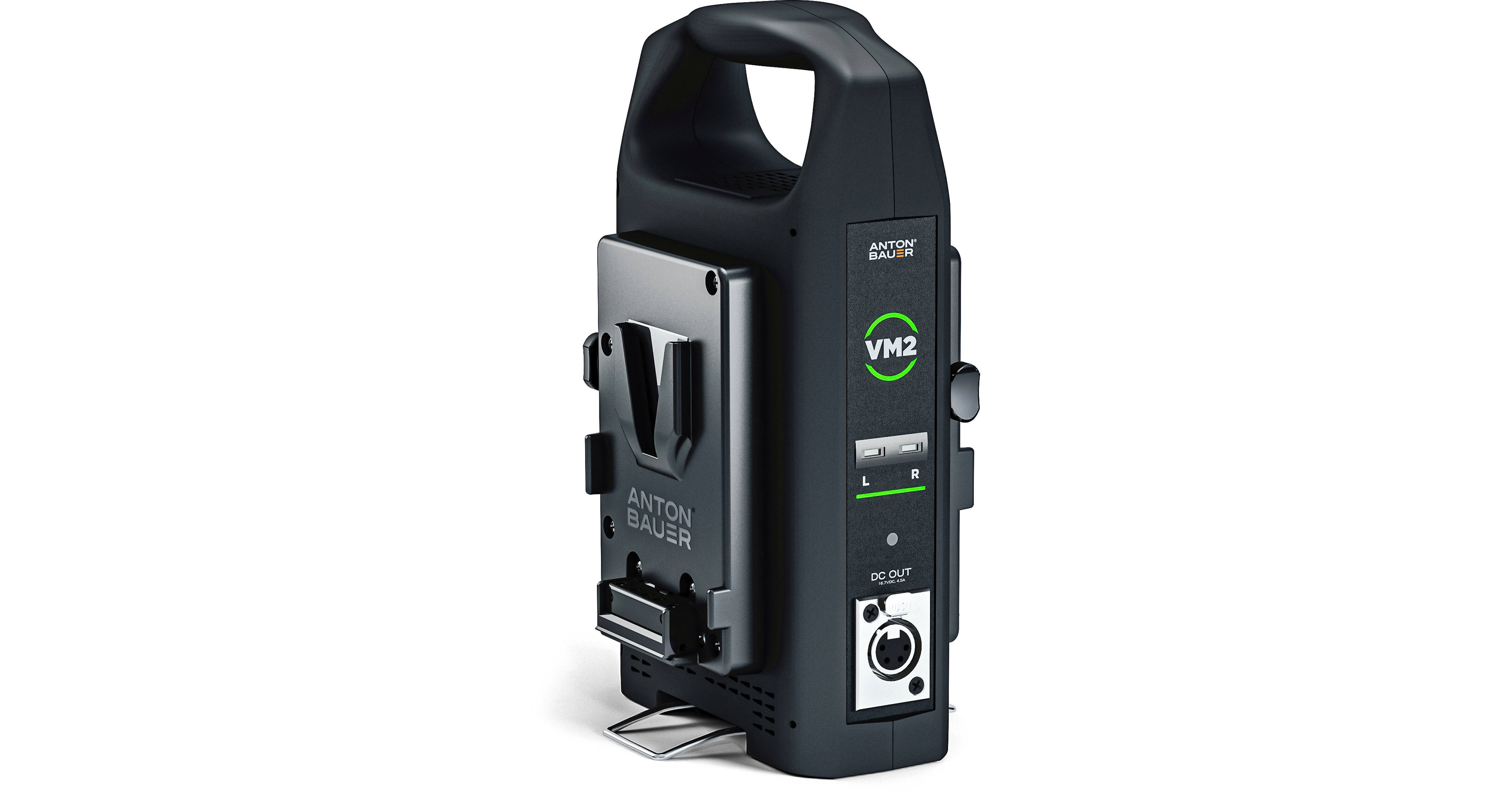 Anton/Bauer VM2 Dual-Bay Charger with 4-Pin XLR Output 8475-0143