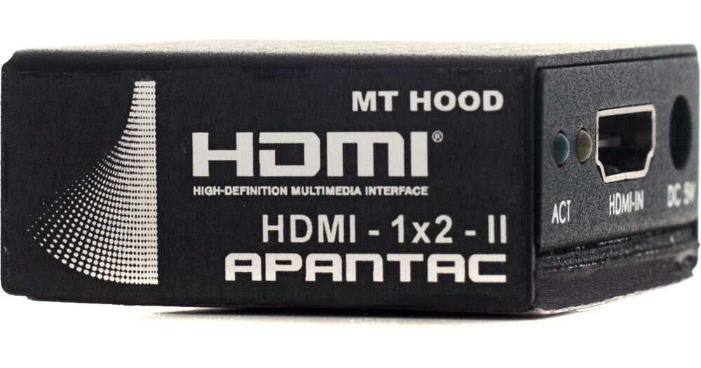 Apantac 1 x 2 HDMI Splitter (2nd Generation) HDMI-1X2-II B&H