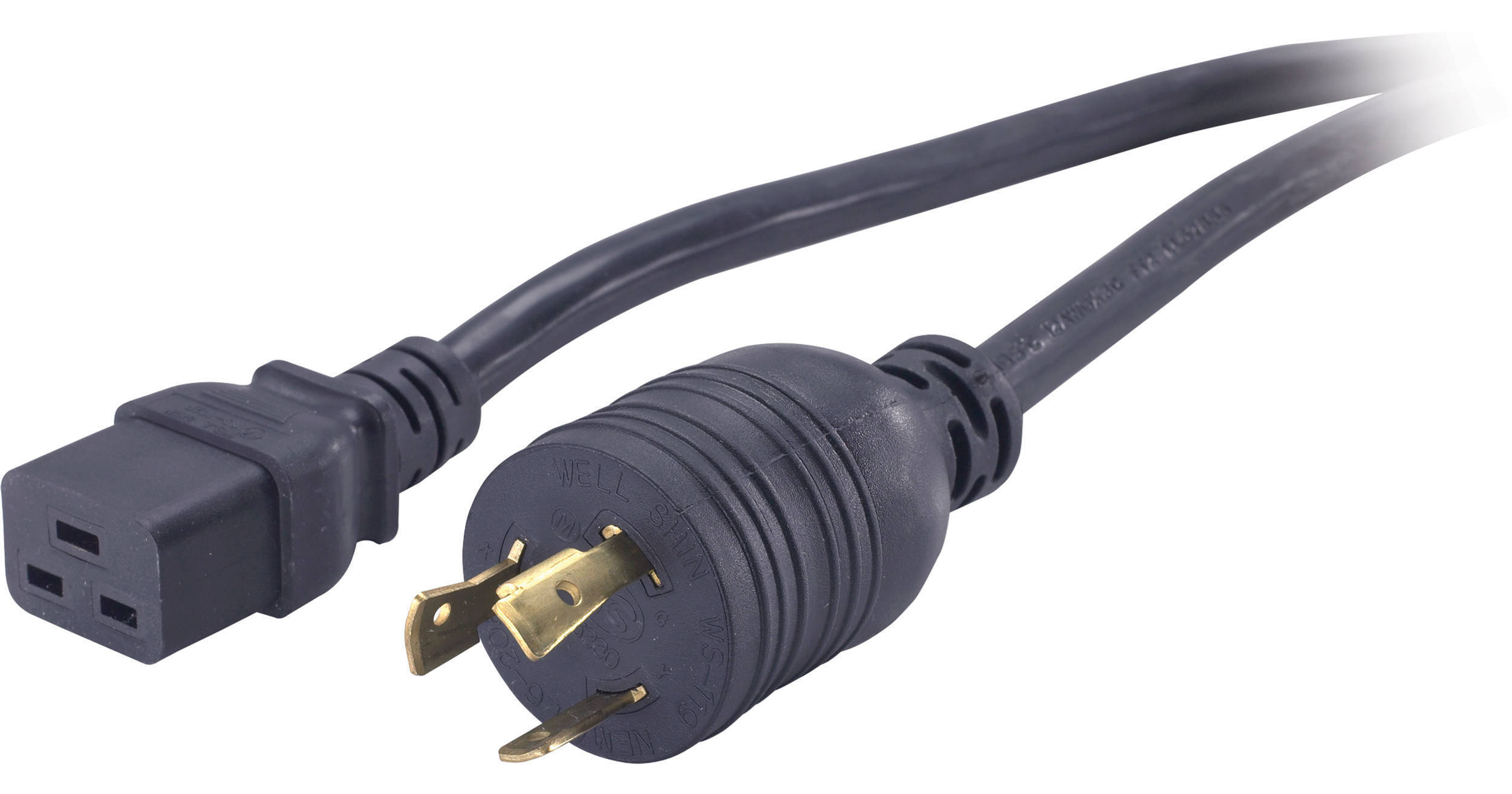 APC C19 to L6-20P Power Cord (12') AP9871 B&H Photo Video