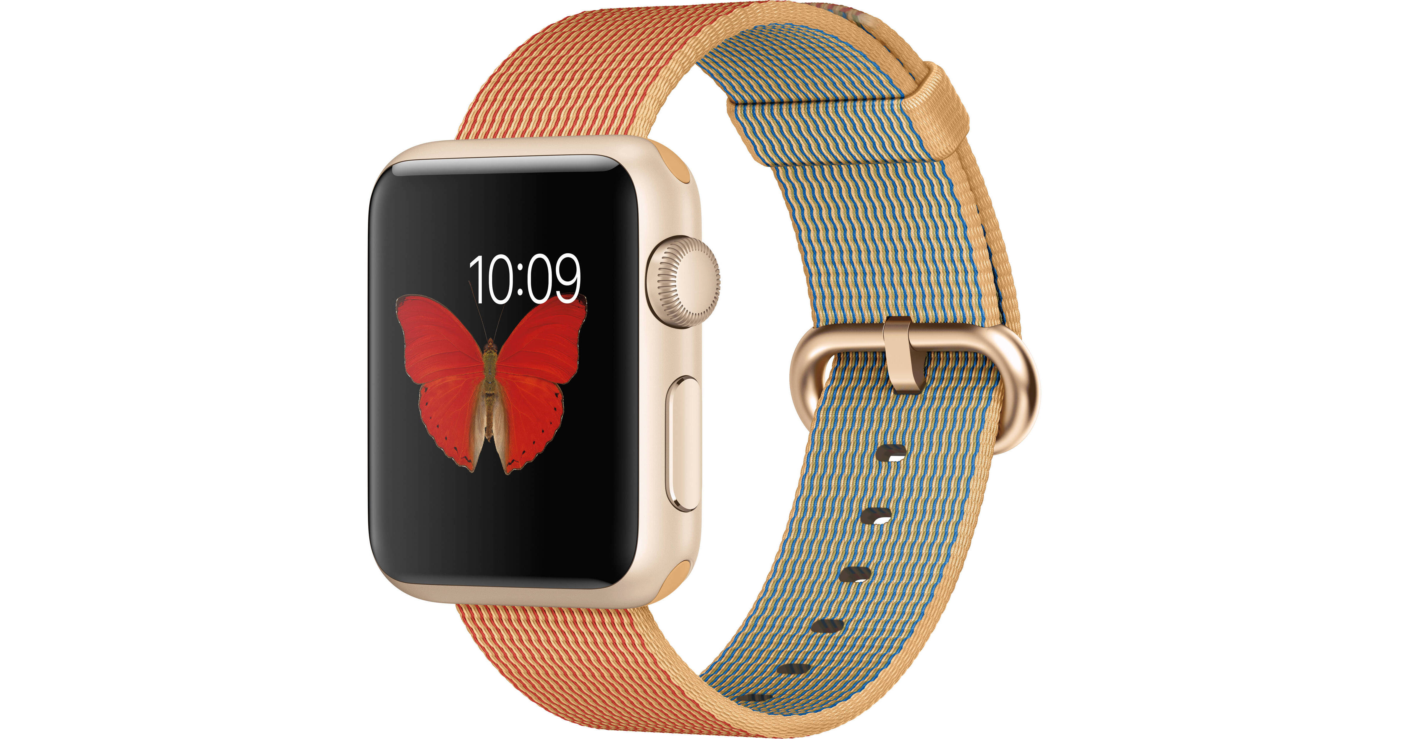 Apple Watch Series 2 -Rose gold - 38mm Apple Watch Series 1 38mm Gold Aluminum Case Midnight Blue  main image 3