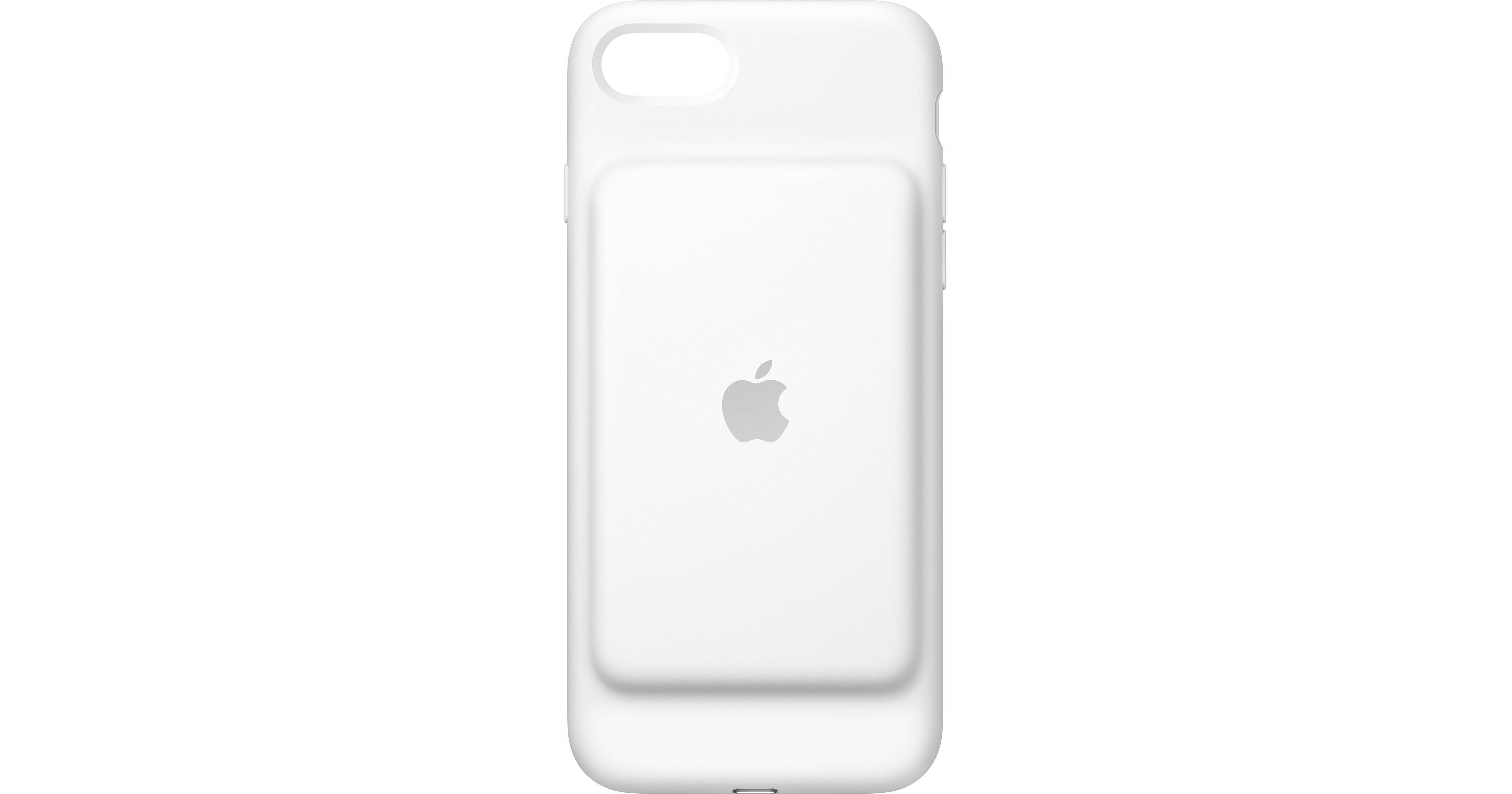 Apple iPhone 7 Smart Battery Case (White) MN012LL/A B&H Photo