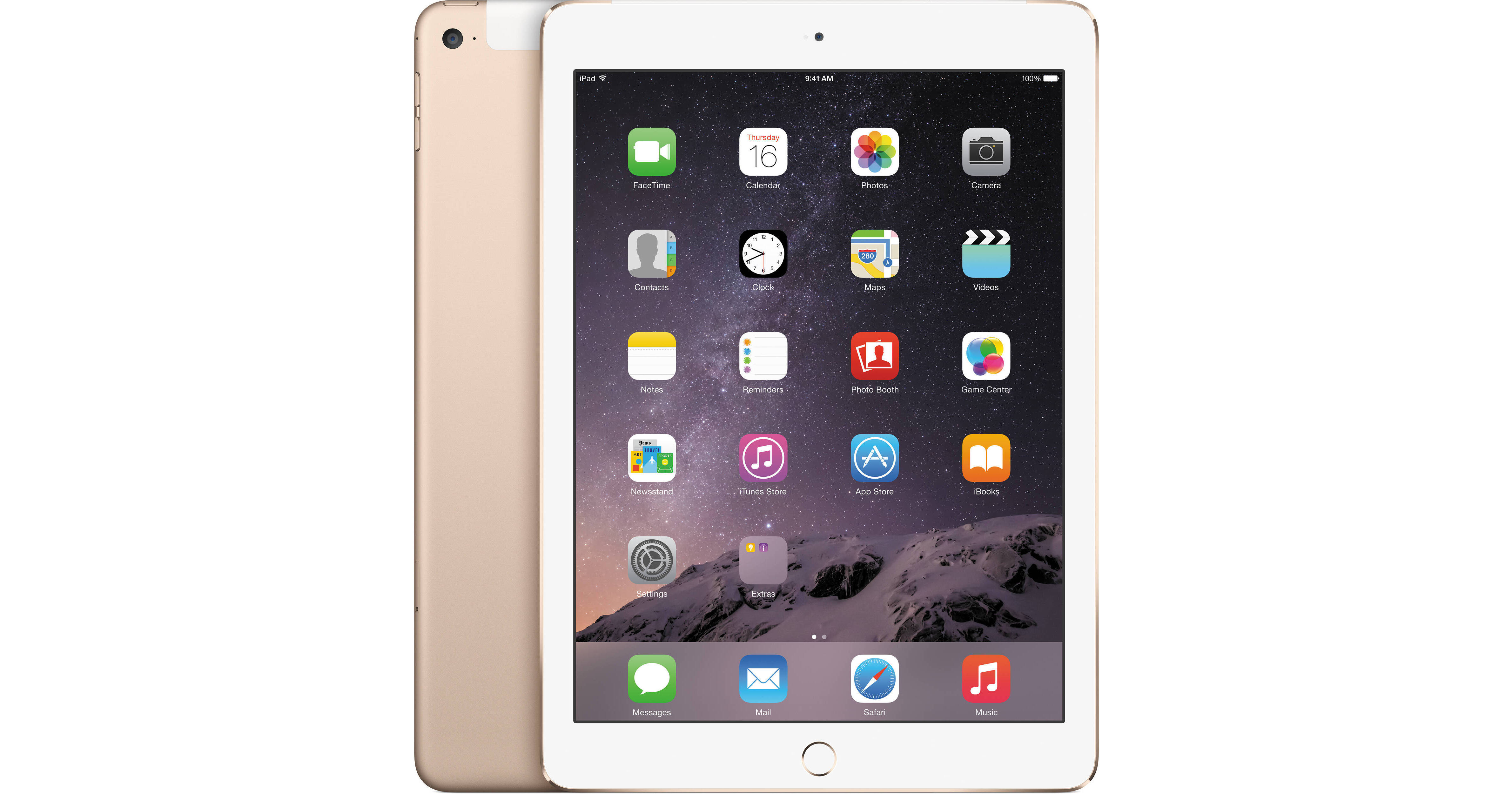 Apple 32GB iPad Air 2 (Wi-Fi + 4G LTE, Gold) MNW32LL/A B&H Photo