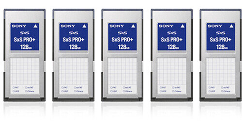 ARRI Sony 128GB SxS Pro+ Memory Cards (5-Pack) K0.0003277 B&H