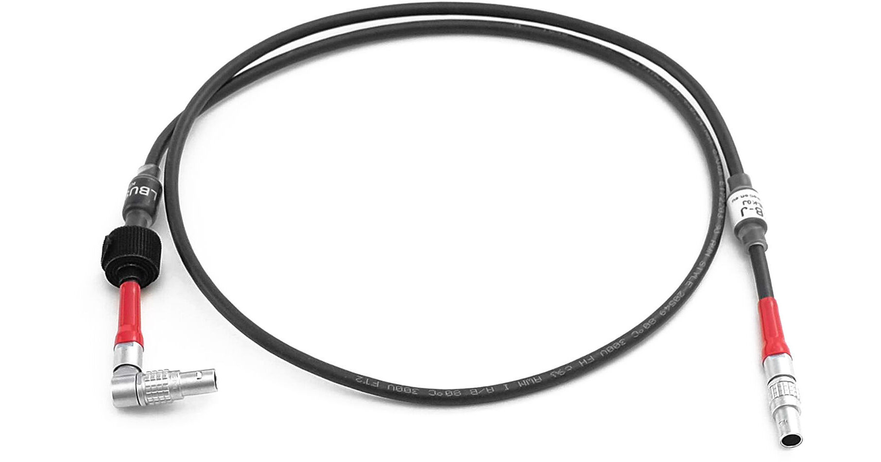 ARRI Right-Angle LBUS to Straight LBUS Cable (39