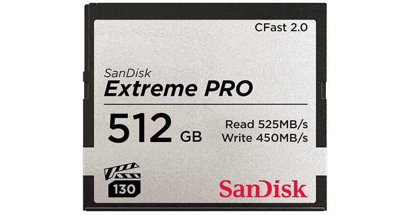 ARRI 512GB Extreme PRO CFast 2.0 Memory Card K2.0016648 B&H