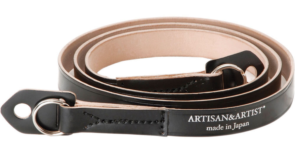 Artisan & Artist ACAM-262 Fixed-Length Leather ACAM 262 BLK B&H