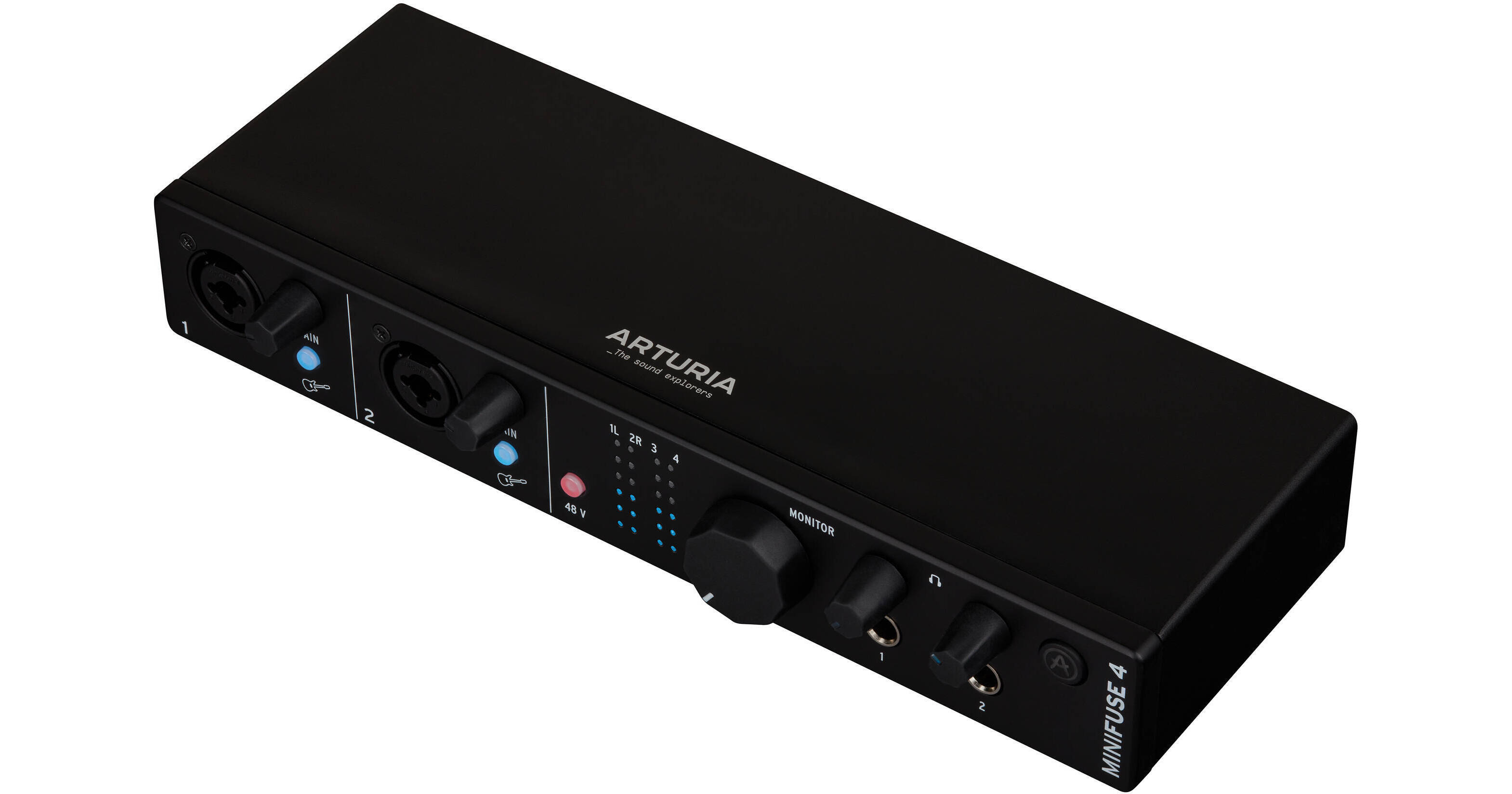 Arturia MiniFuse 4 Portable 4x4 USB Type-C Audio/MIDI 800103 B&H