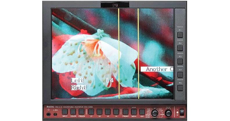 その他 ASTRODESIGN HD WAVEFORM MONITOR WM-3001 Astro Design Inc WM-3209 8