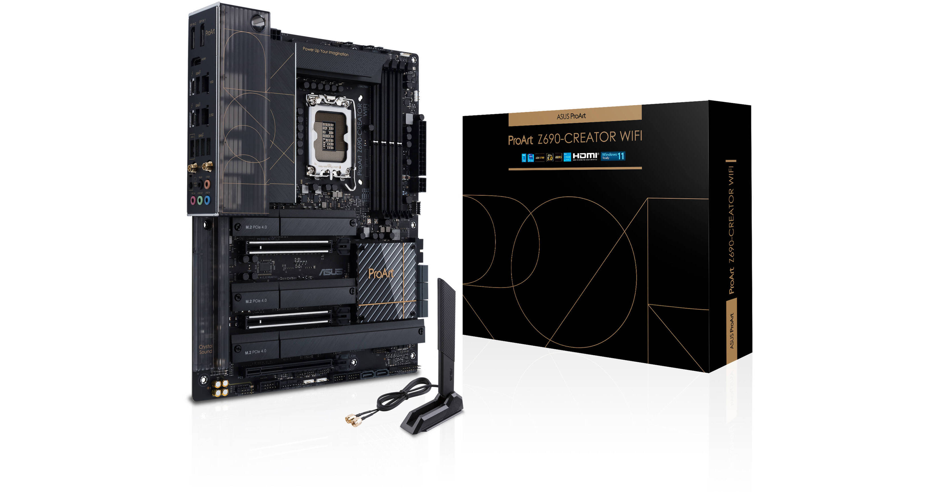 ASUS ProArt Z690-CREATOR WIFI LGA 1700 ATX 90MB19H0-M0AAY0 B&H