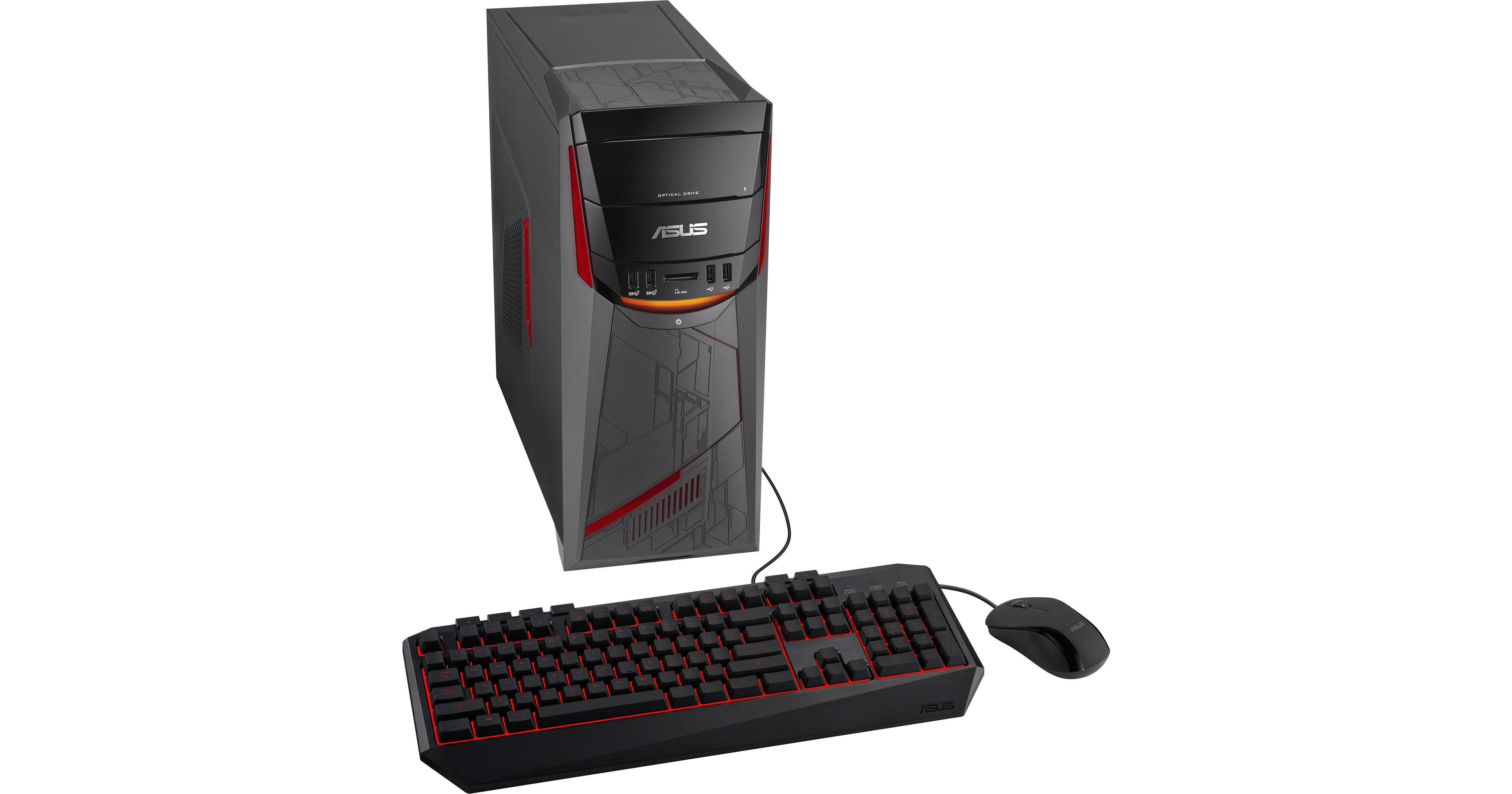 ASUS G11DF Desktop Computer G11DF-DBR5-GTX1060 B&H Photo Video