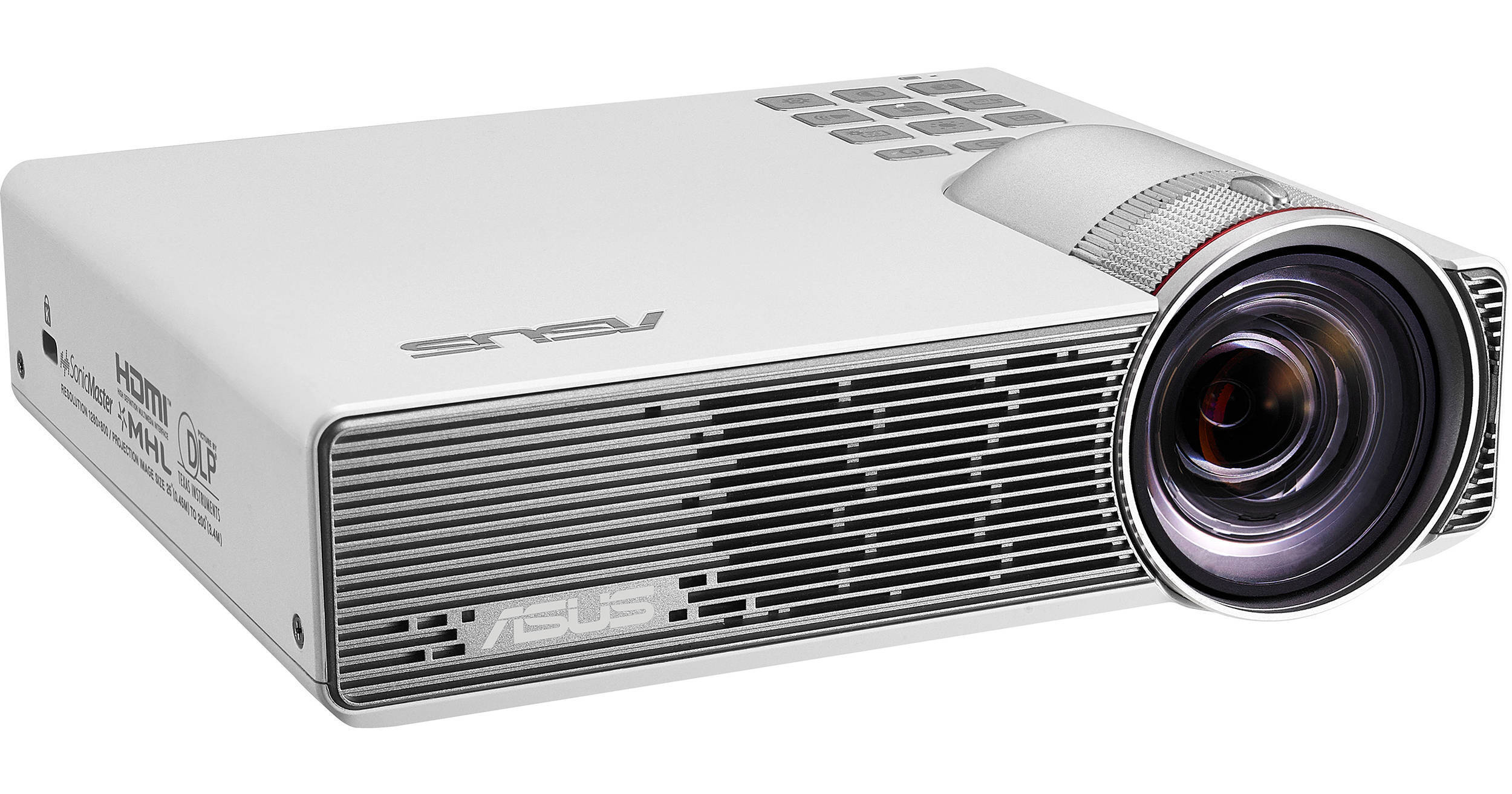 ASUS プロジェクター　P3B ASUS P3B Battery-Powered Portable LED Projector P3B B&H Photo