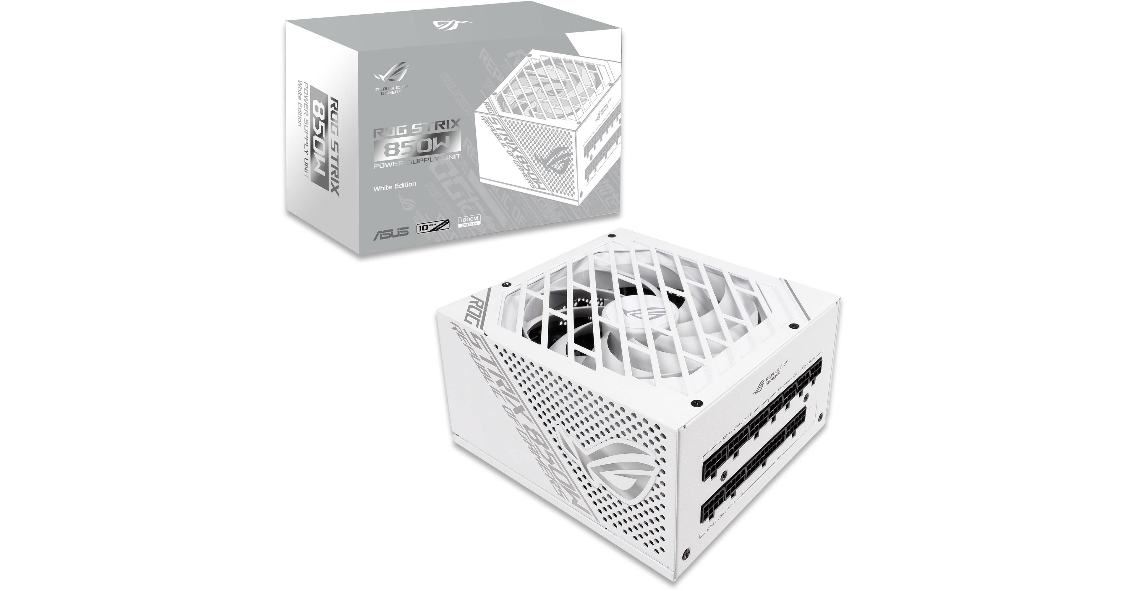 ASUS ROG Strix 850G 850W 80 PLUS Gold ROG-STRIX-850G-WHITE B&H