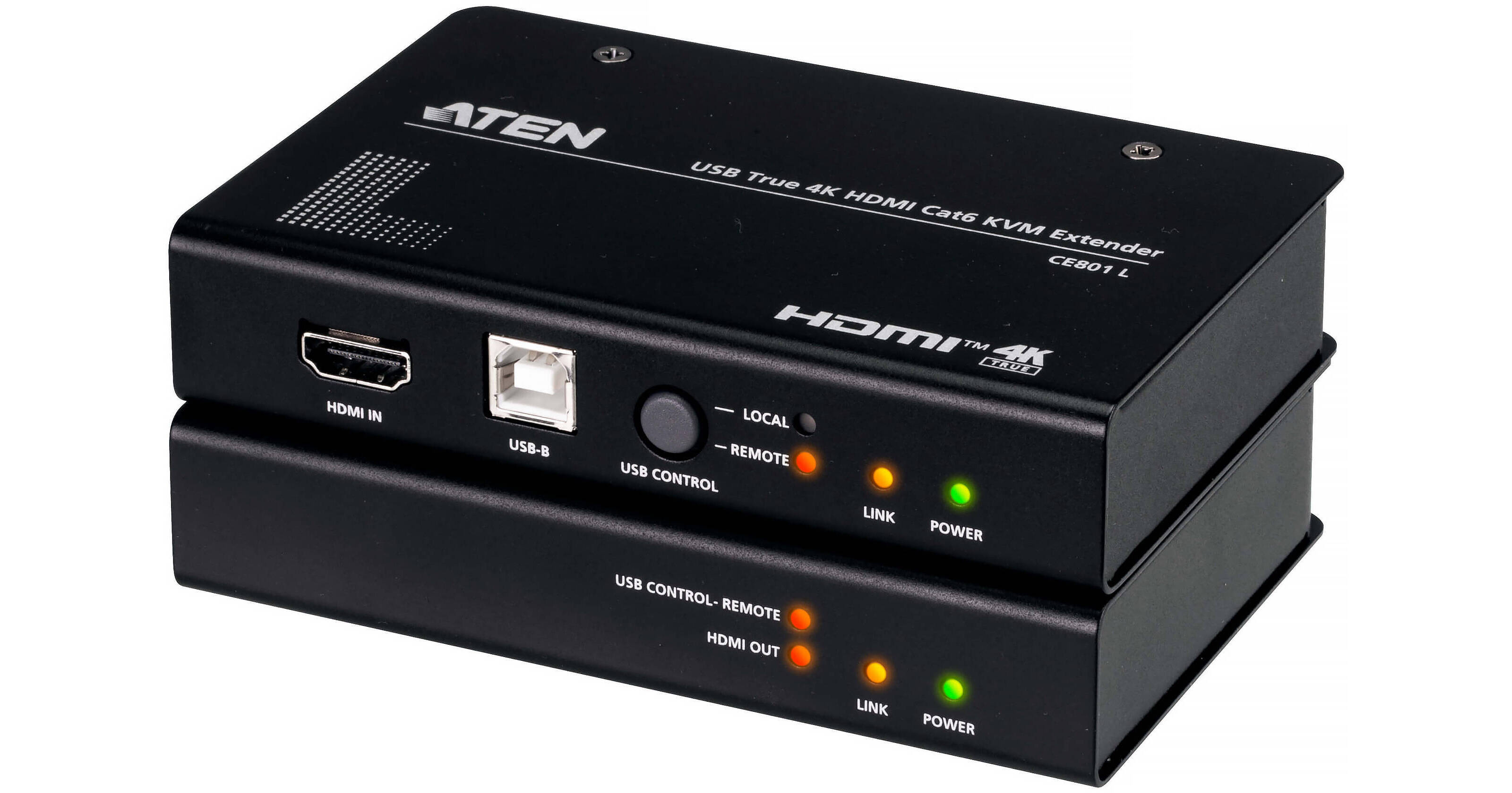 ATEN CE801 USB True 4K HDMI Cat 6 KVM Extender CE801 B&H Photo