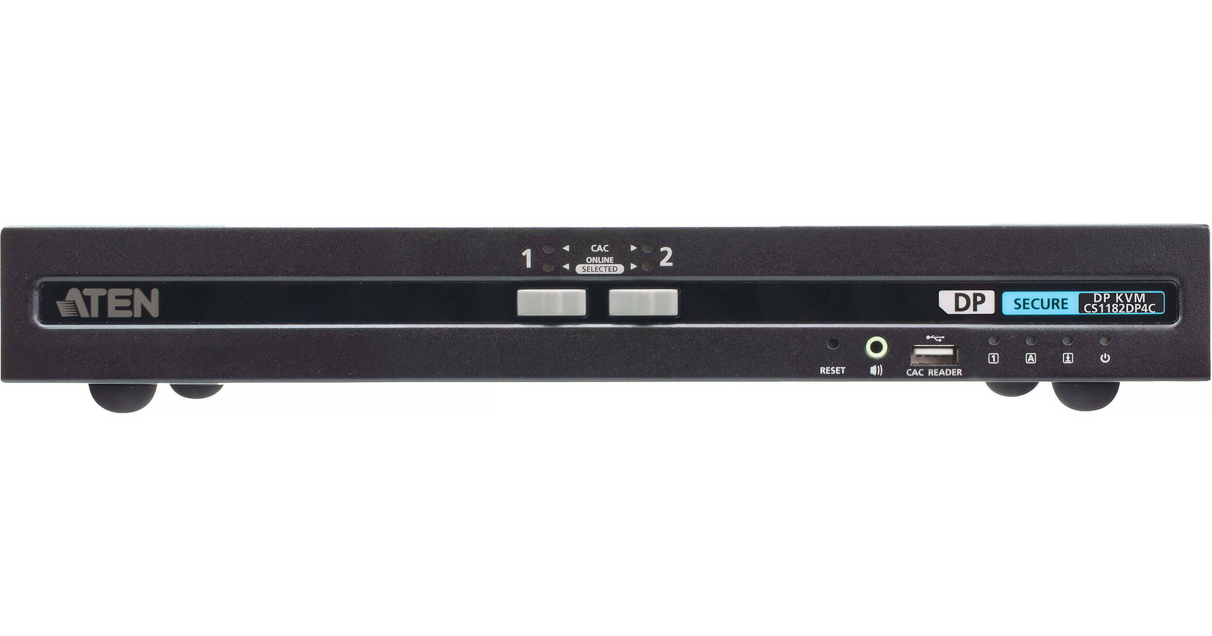 ATEN 2-Port USB DisplayPort Single Display PP4.0 CS1182DP4C B&H