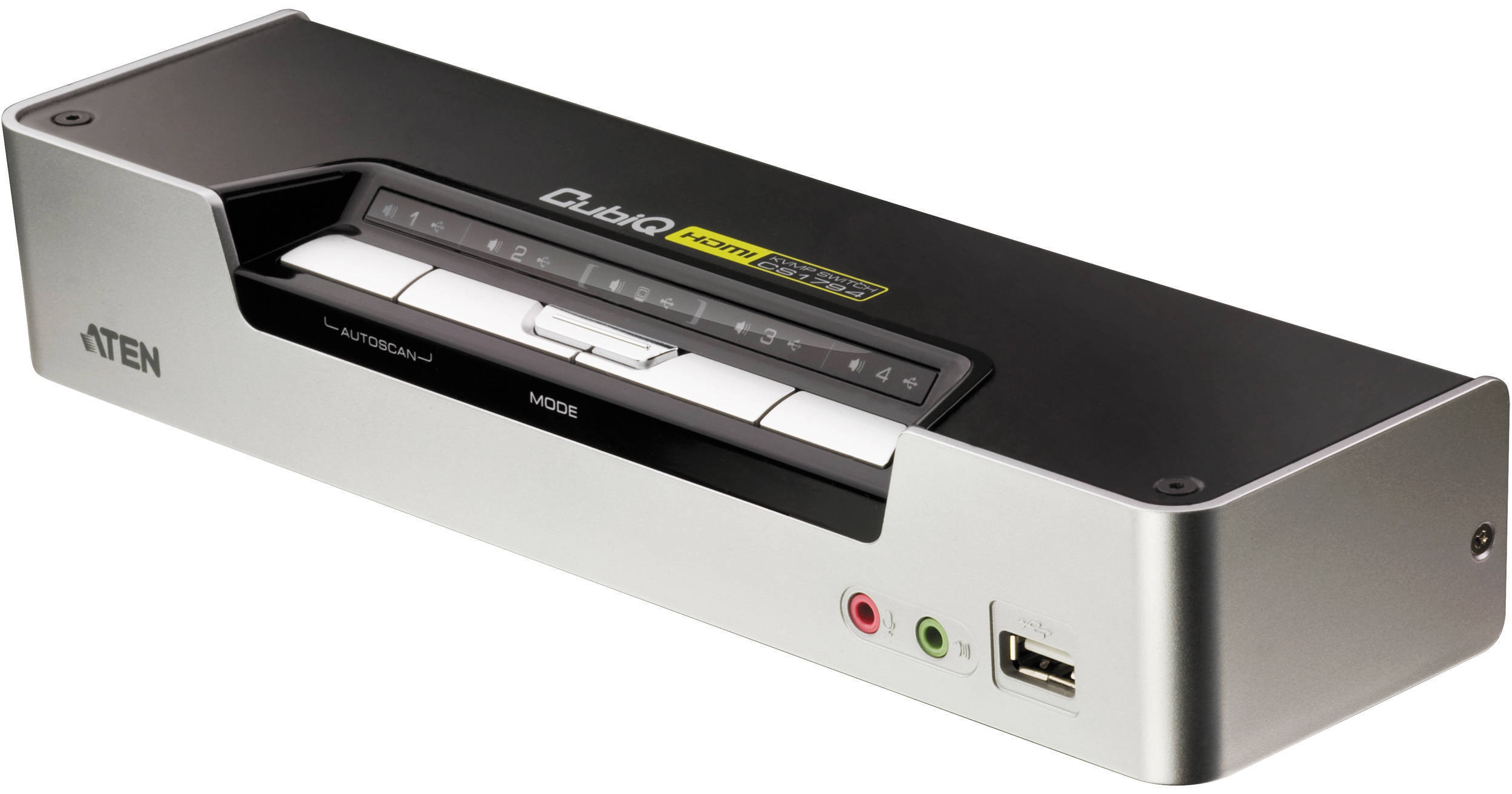 ATEN CubiQ 4-Port USB DVI KVM Switch Amazon.com: ATEN 4-Port USB
