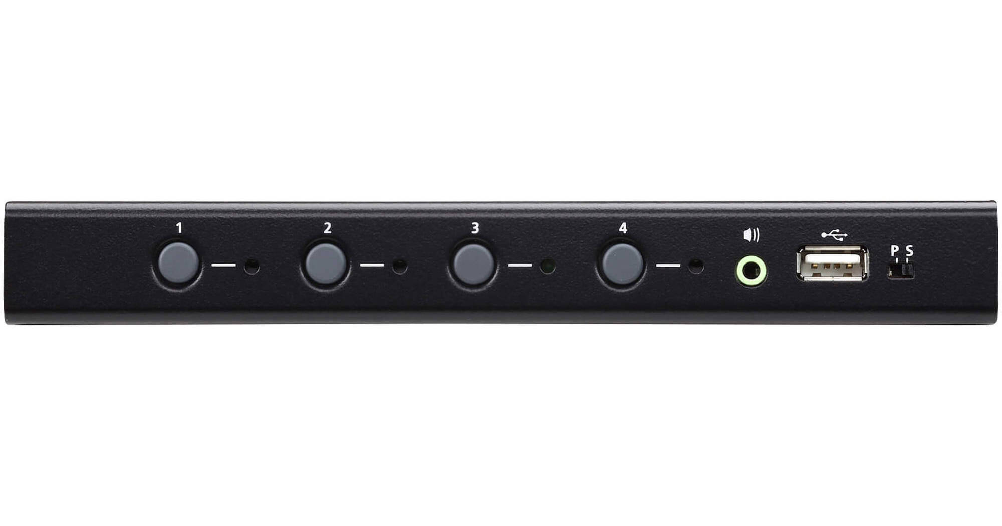 Usb Km Switch ATEN 4-Port USB Boundless KM Switch CS724KM B&H Photo Video
