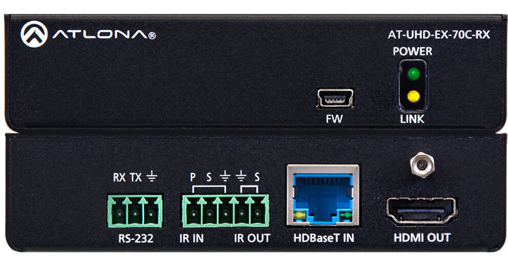 Récepteur Atlona AT-LES VLD-RX HDBaseT HDMI - Neuf