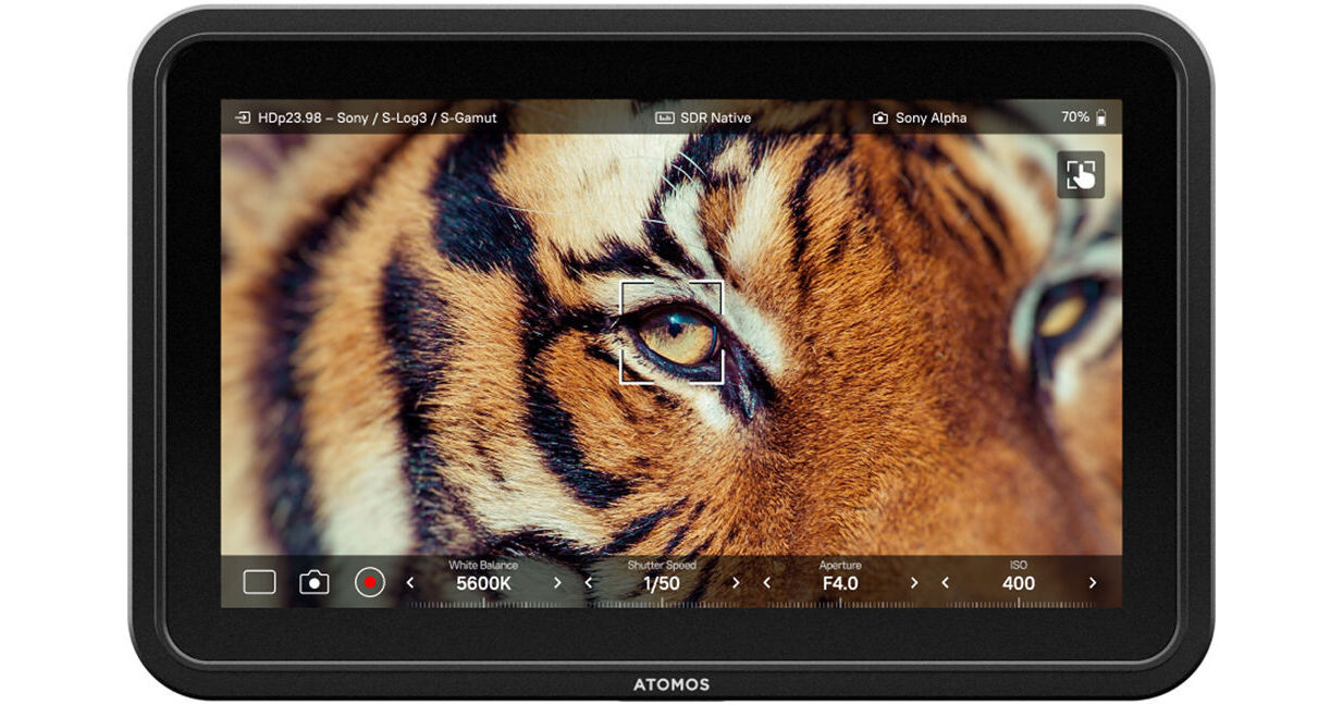 Atomos Shinobi 7 II 4K HDMI HDR Monitor with Camera ATOMSHB005