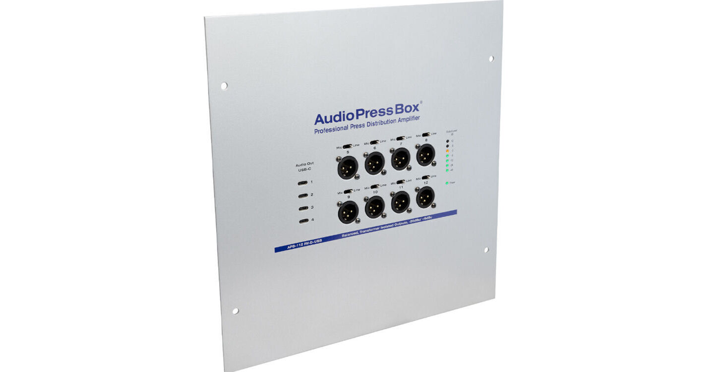 AudioPressBox Active, In Wall, Audiopressbox APB-112 IW-D-USB
