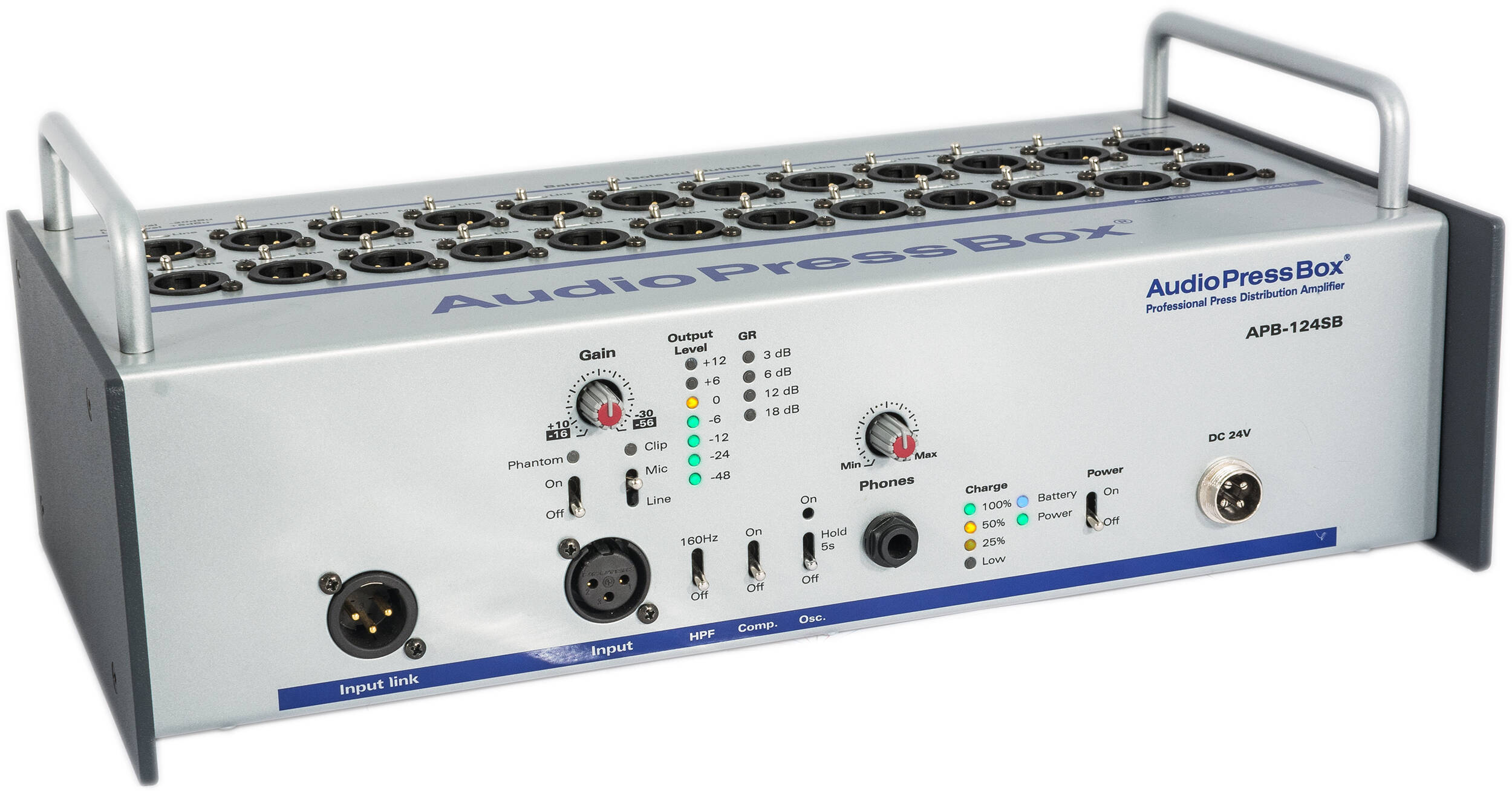 AudioPressBox Active Portable Audiopressbox, APB-124 SB B&H