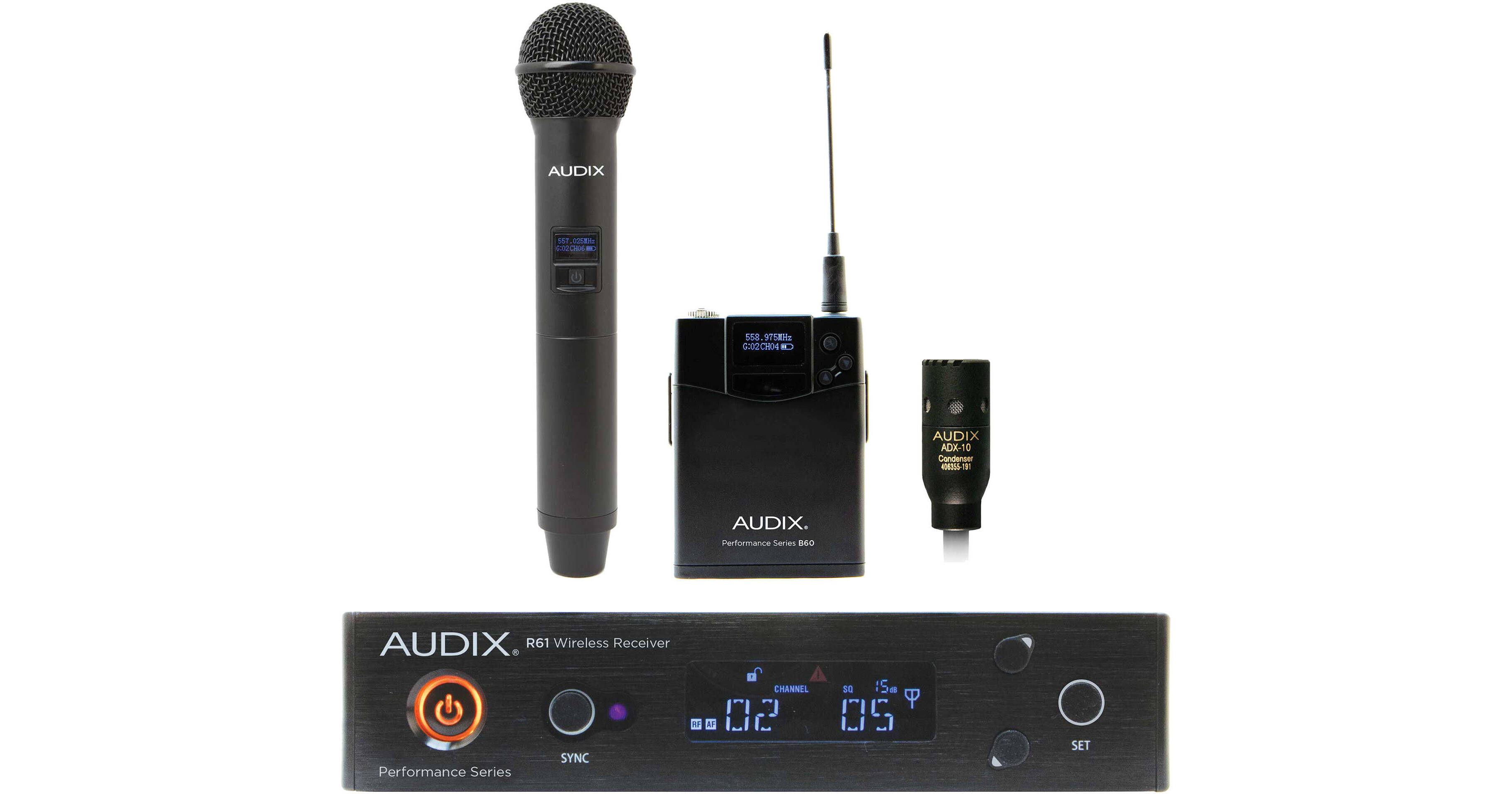 Audix AP61 OM2 L10 Single-Channel True Diversity AP61OM2L10 B&H