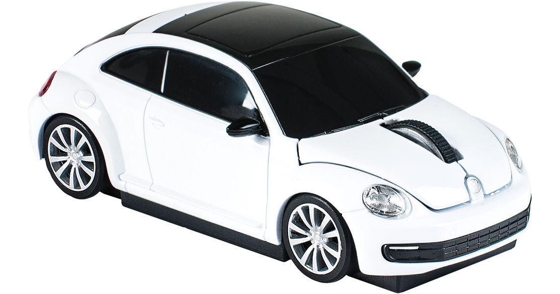 Automouse VW The Beetle 2.4 GHz Wireless Mouse 95911W-WHITE B&H