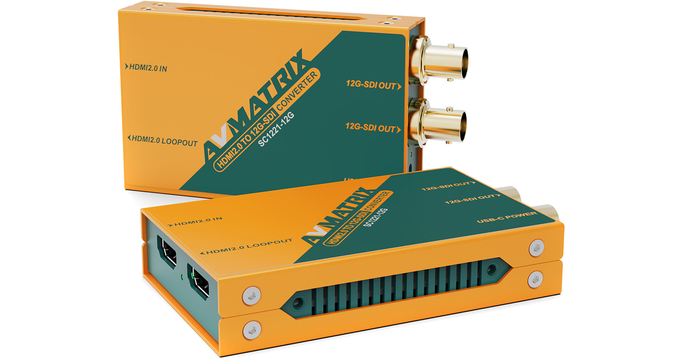AVMATRIX HDMI 2.0 to 12G-SDI 4K Broadcast Signal SC1221-12G B&H