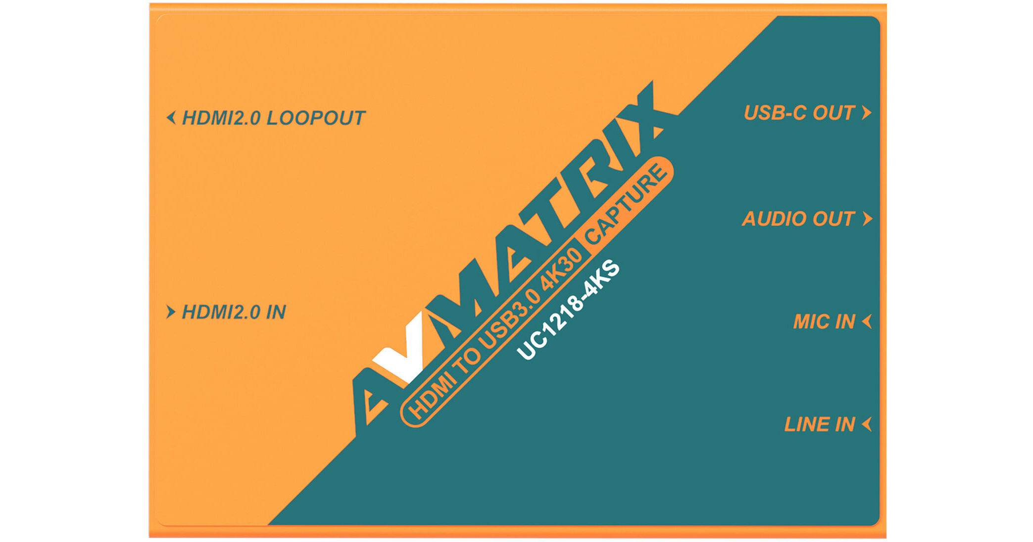 AVMATRIX UC1218-4KS HDMI to USB 4K Capture Box UC1218-4KS B&H