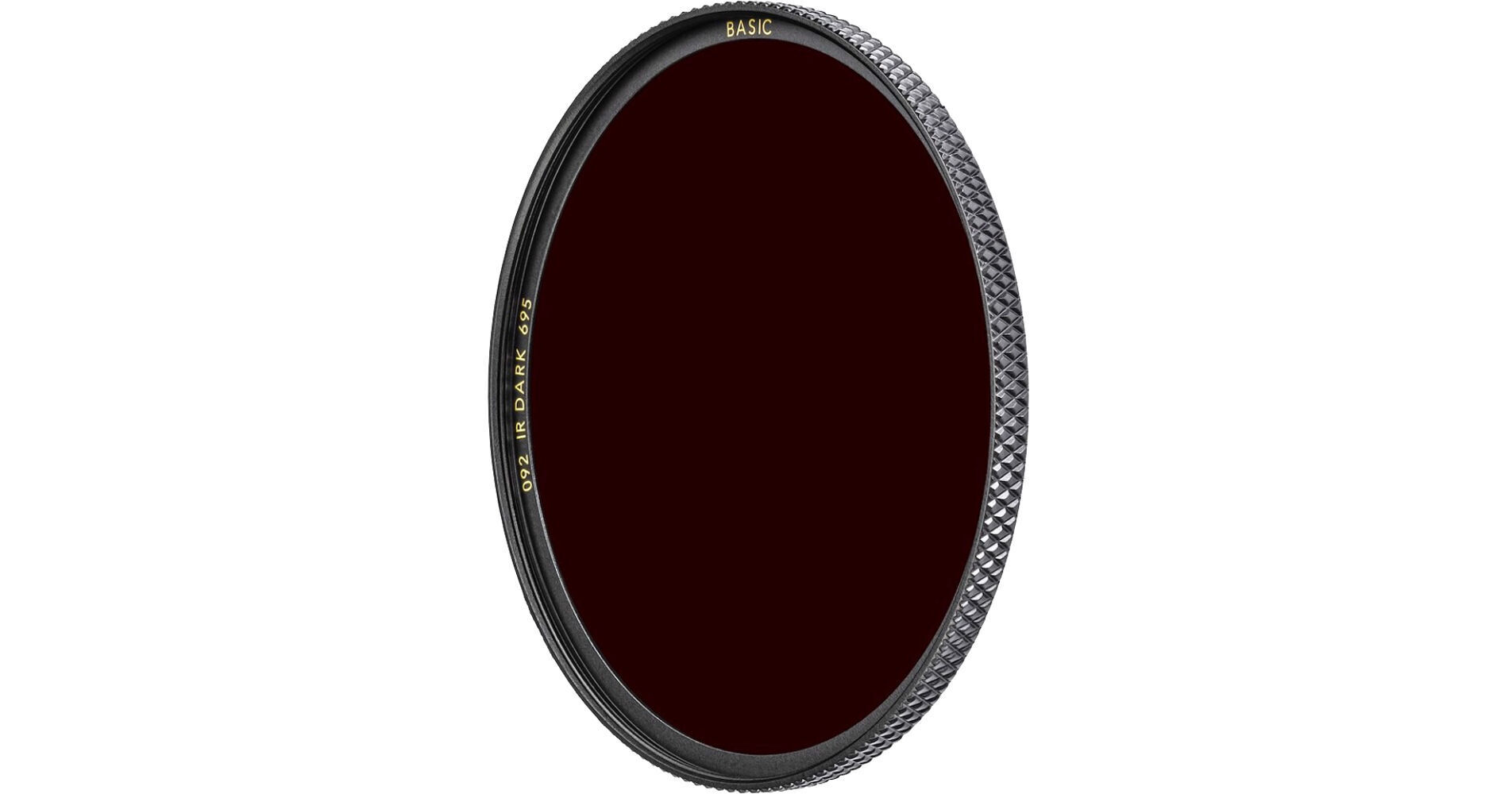 Filtre Infrarouge B+W 49mm IR 830 - Noir, Pour Photo IR Pure, Contraste Extrême