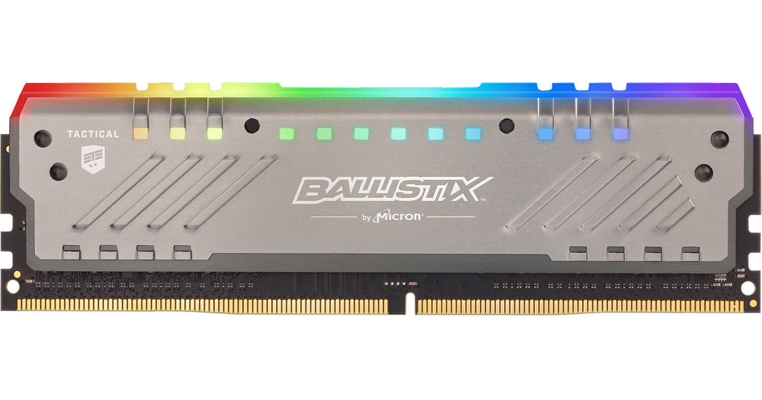 BALLISTIX DDR4PC4 RGB 16GB×4枚64GB チェックOK Ballistix 16GB Ballistix Tactical Tracer RGB DDR4 BLT16G4D30BET4