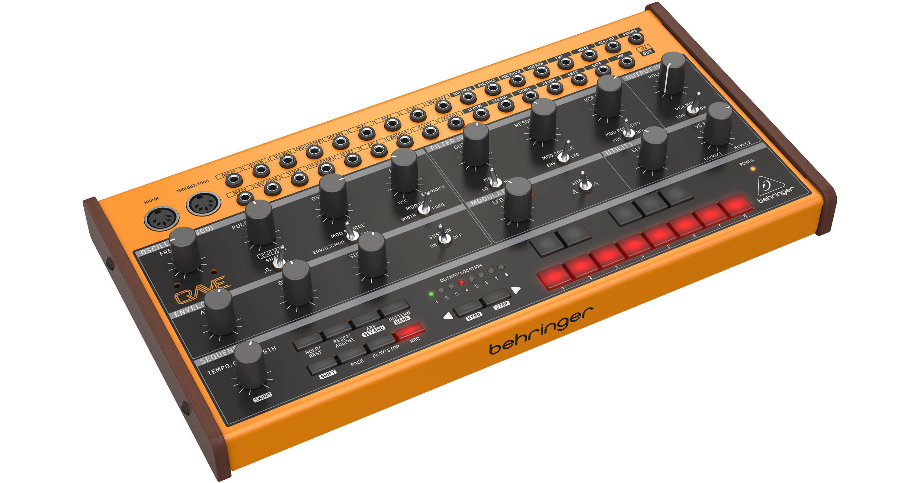 Behringer CRAVE Analog Semi-Modular Synthesizer CRAVEQ B&H Photo