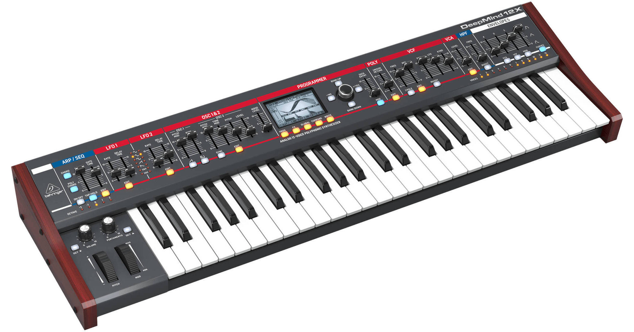 Behringer DEEPMIND 12X True Analog 12-Voice 0722-ACK86-US1 B&H