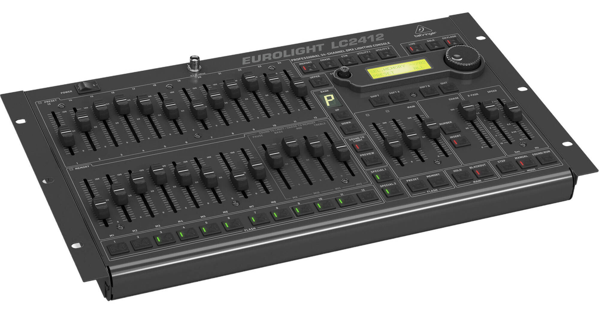 Behringer LC2412 Professional 24-Channel DMX Lighting LC2412 V2