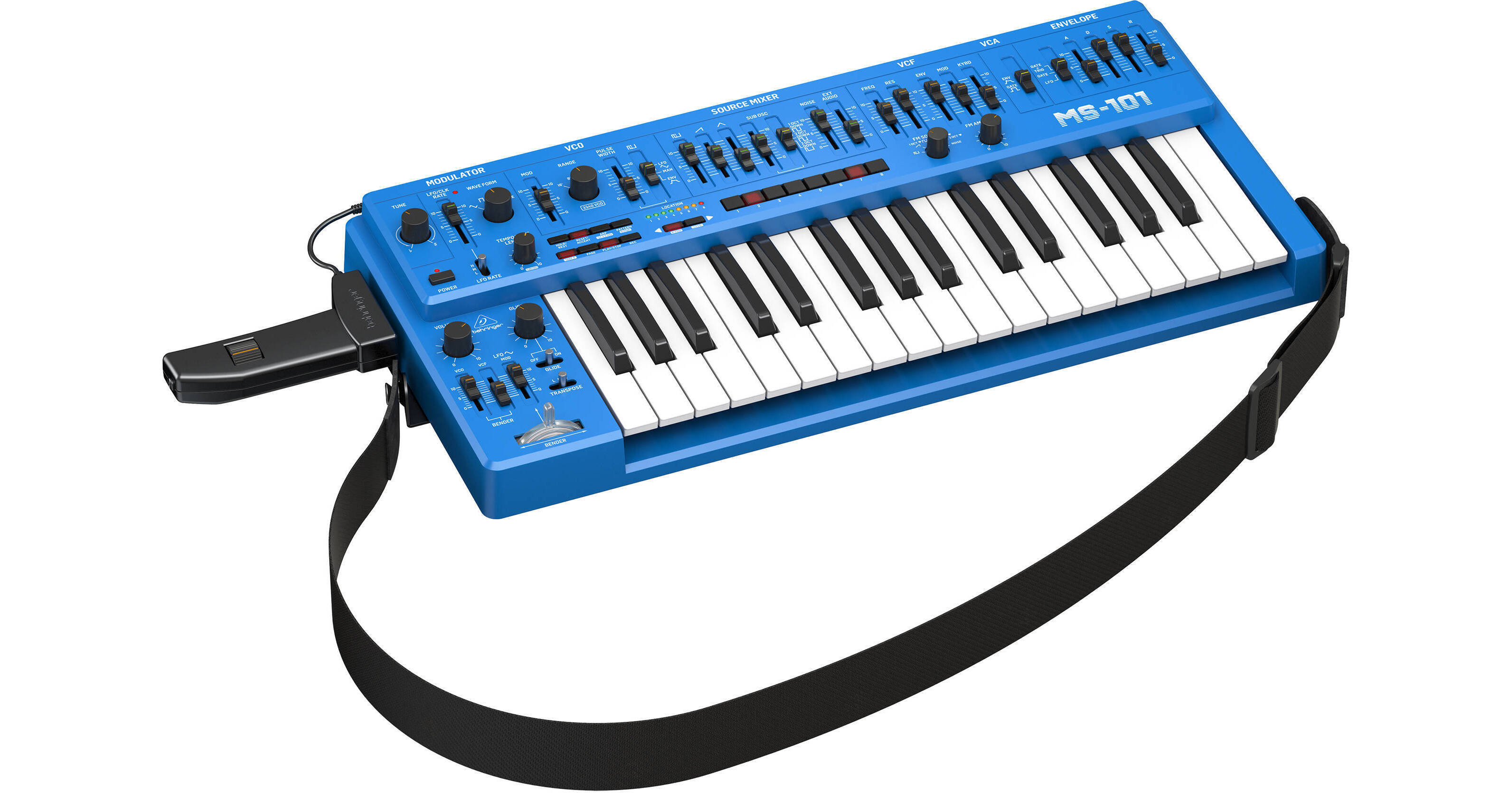 Behringer MS-101 アナログシンセサイザー 本体 Behringer MS-101 Analog Synthesizer with Live Performance