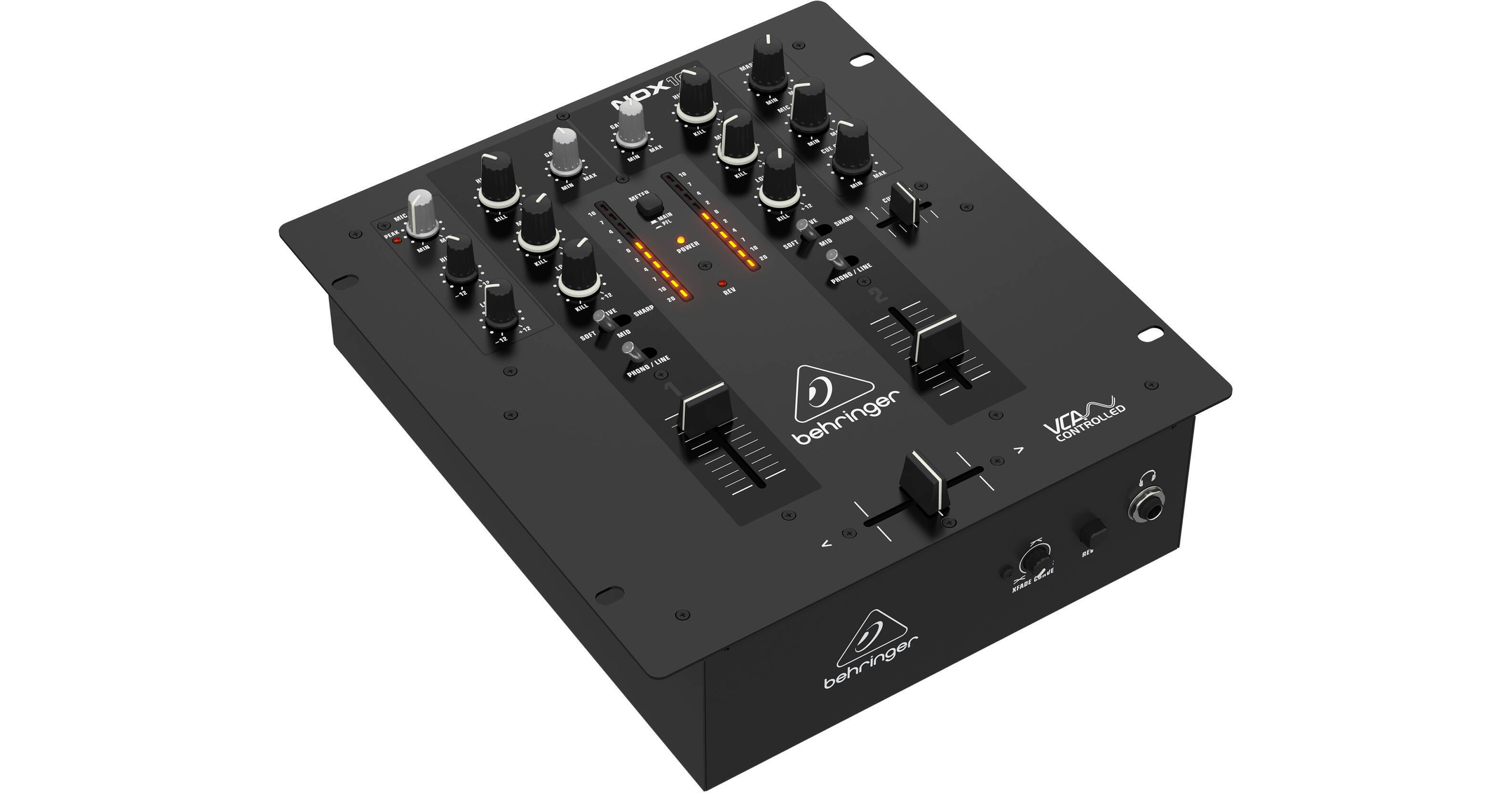 Behringer NOX101 Premium 2-Channel DJ Mixer 0701-ABD86-US1 B&H