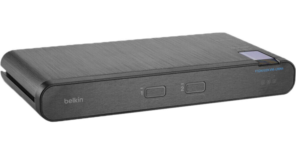 Belkin Universal 2-Port Single Head 2nd Gen F1DN102KVM-UNN4 B&H