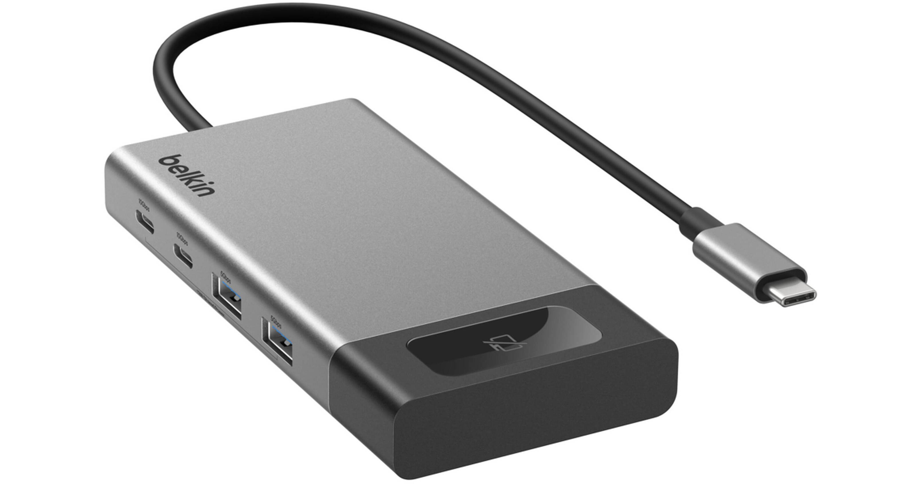 Belkin 8-Port Dual Display USB-C Hub INC027DQSGY B&H Photo Video