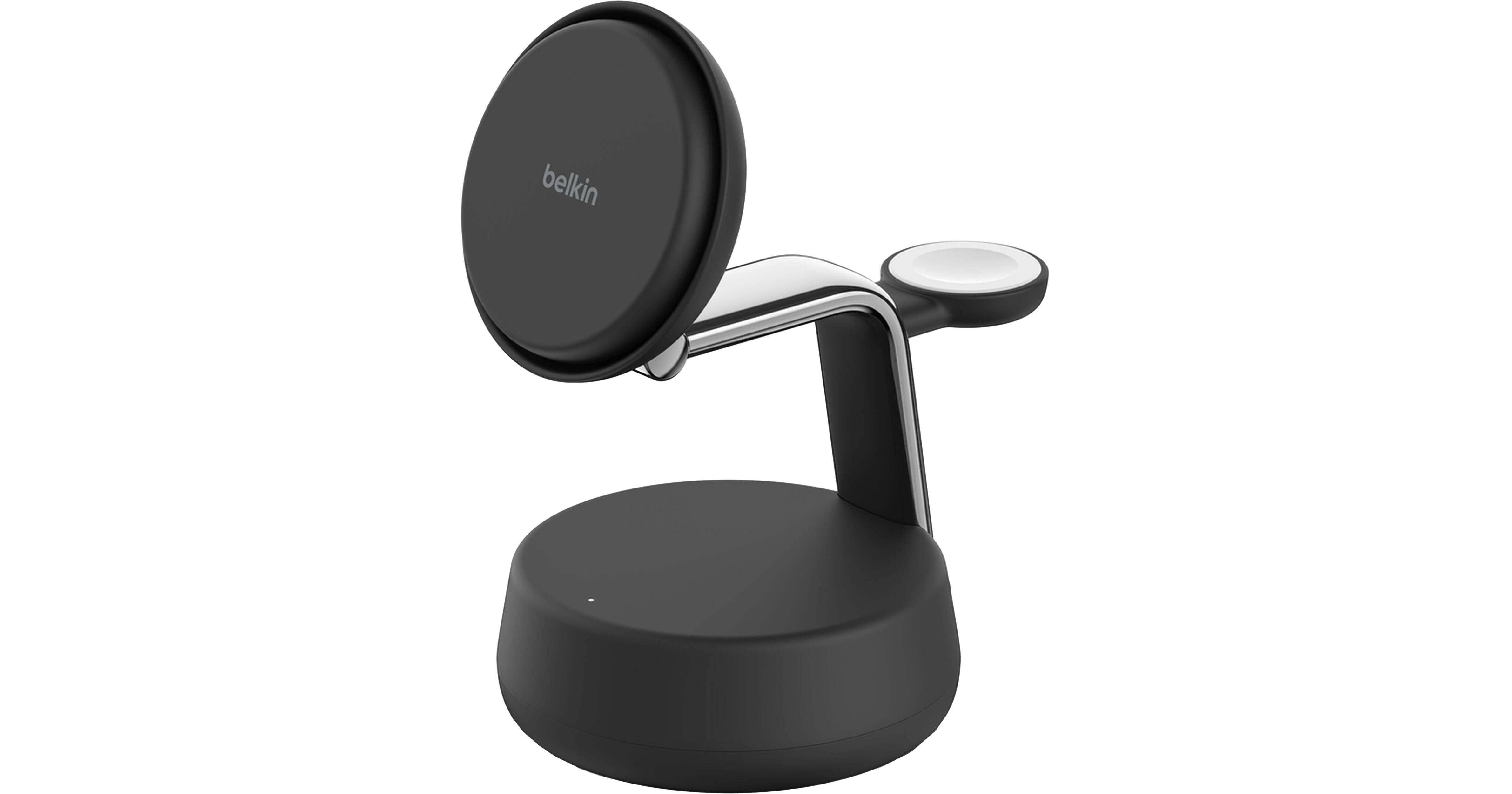 Belkin UltraCharge Pro 3-in-1 Qi2 25W Magnetic WIZ040TTCH B&H