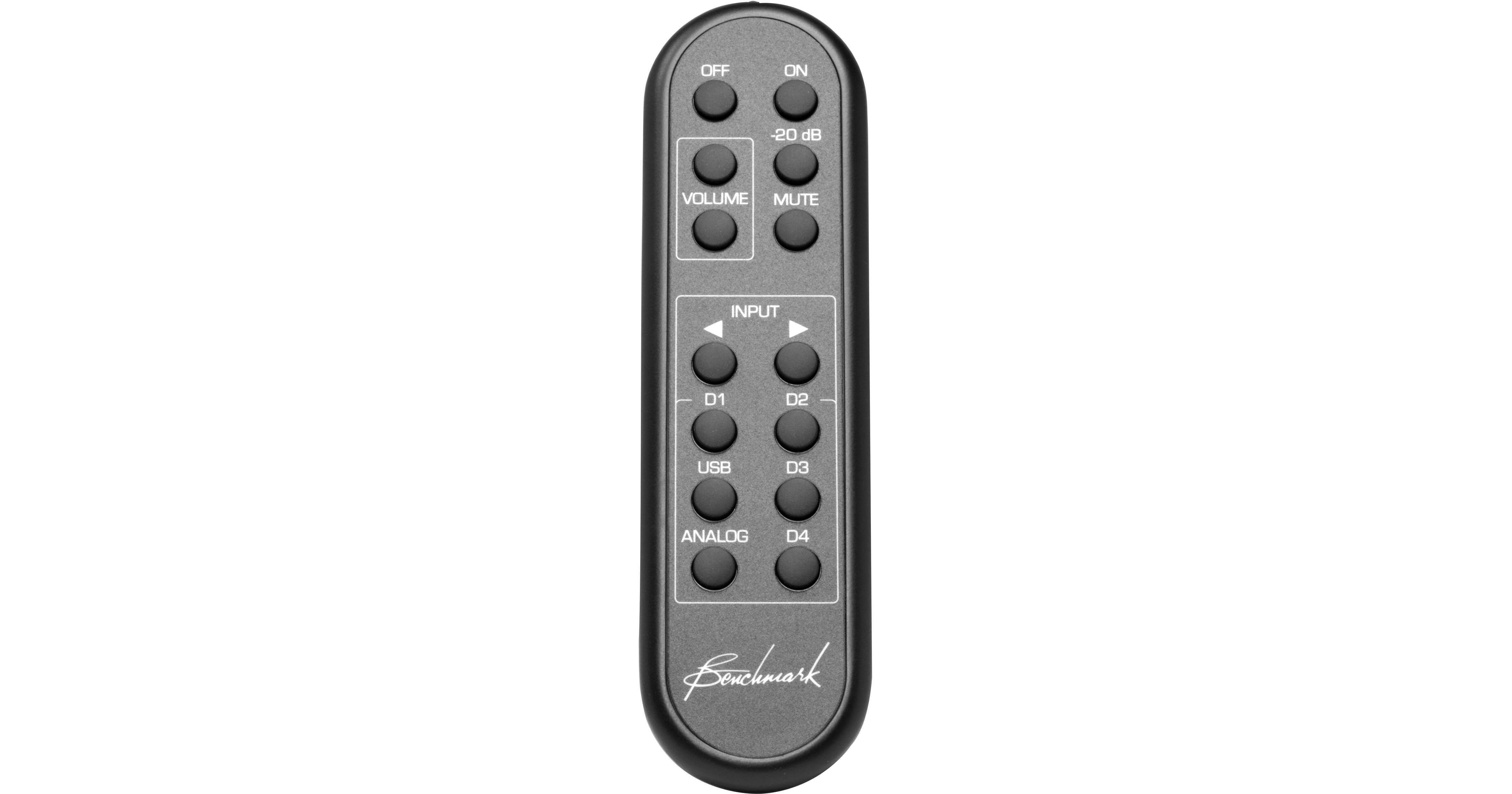 Benchmark リモコン Benchmark Remote Control for Digital to Analog 500-1800-100 B&H