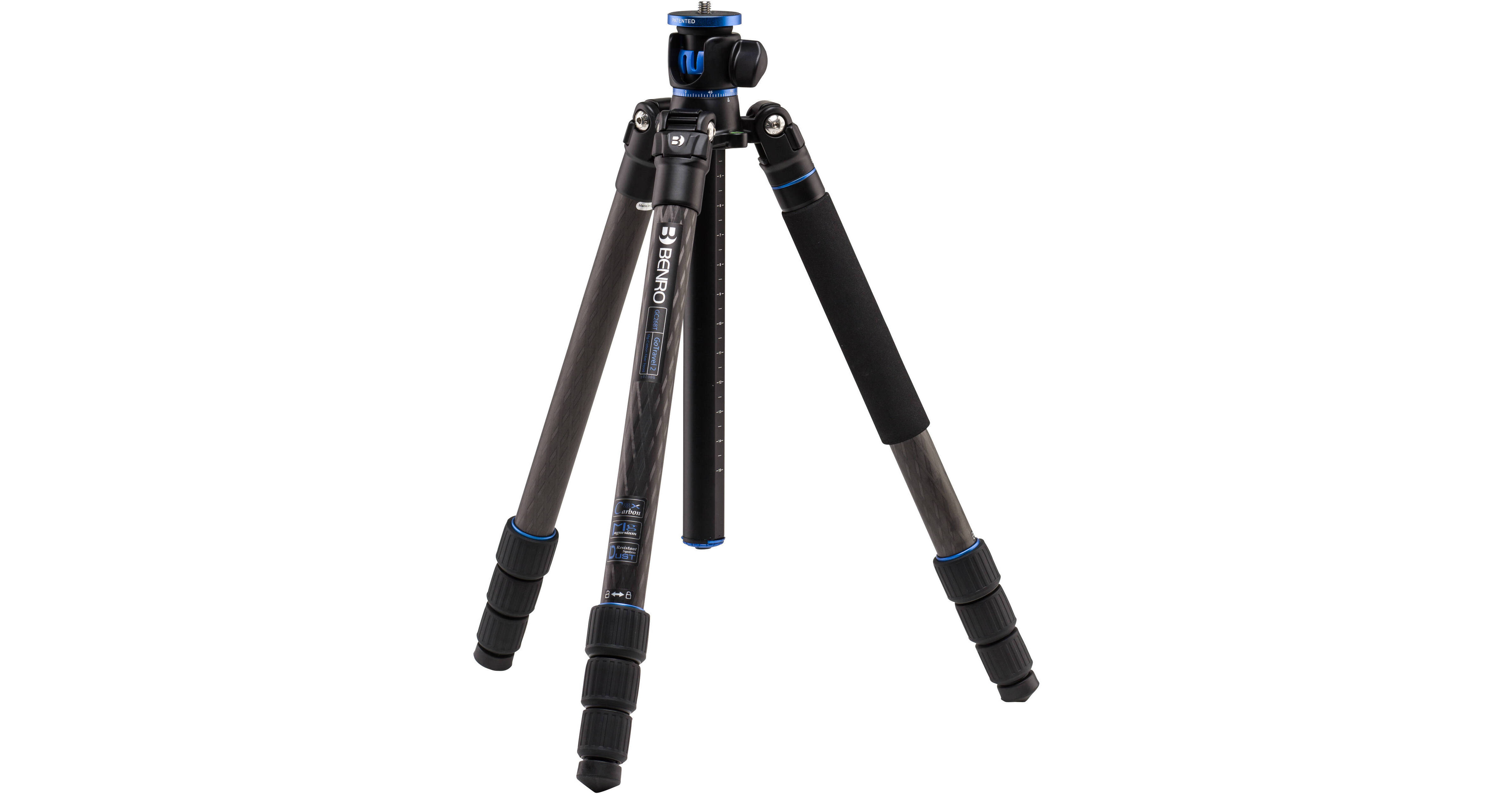 Benro GC268T GoTravel Carbon Fiber Tripod GC268T B&H Photo Video