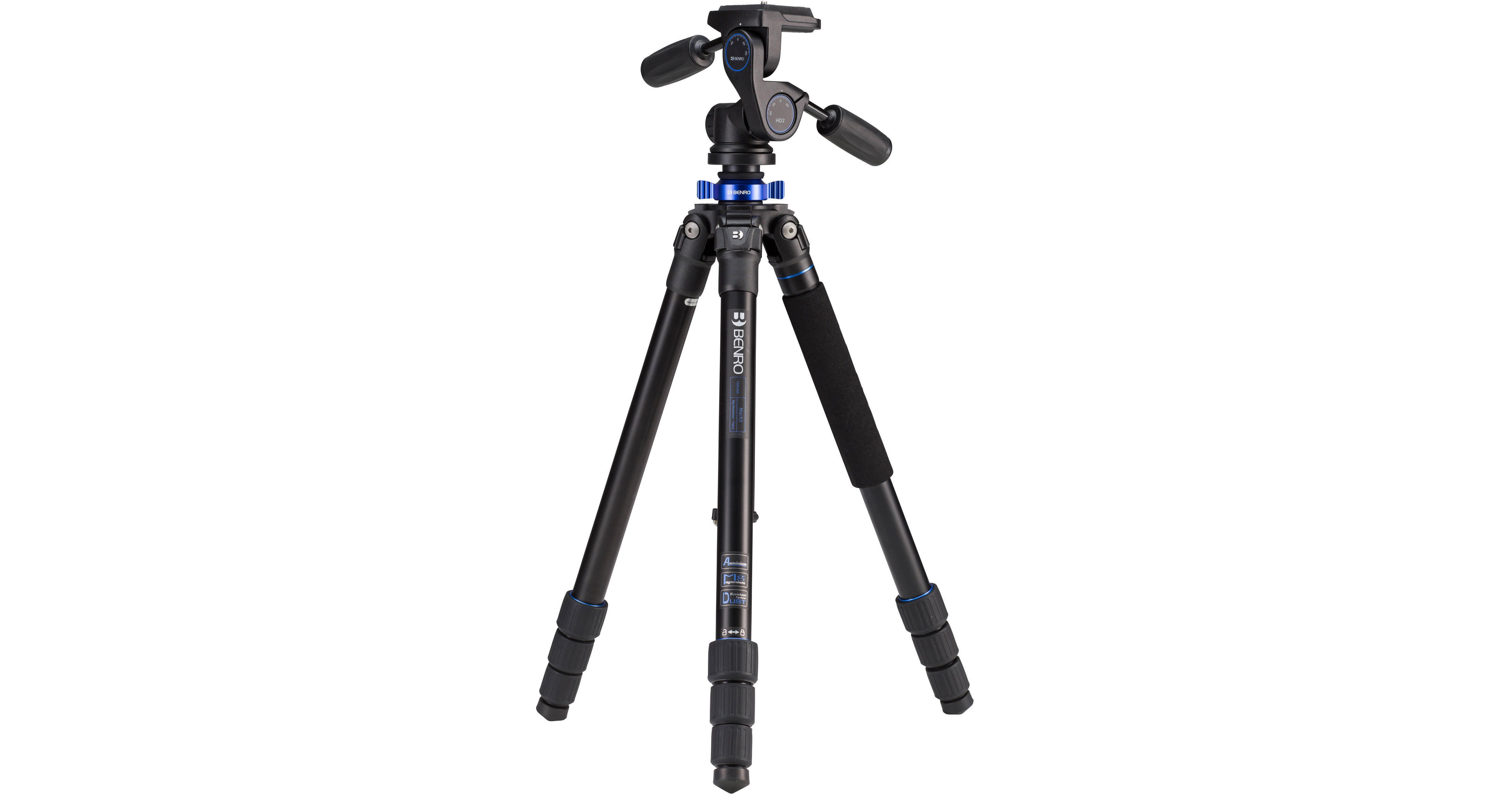 Benro TMA28AHD2 Series 2 Mach3 Aluminum Tripod with HD2