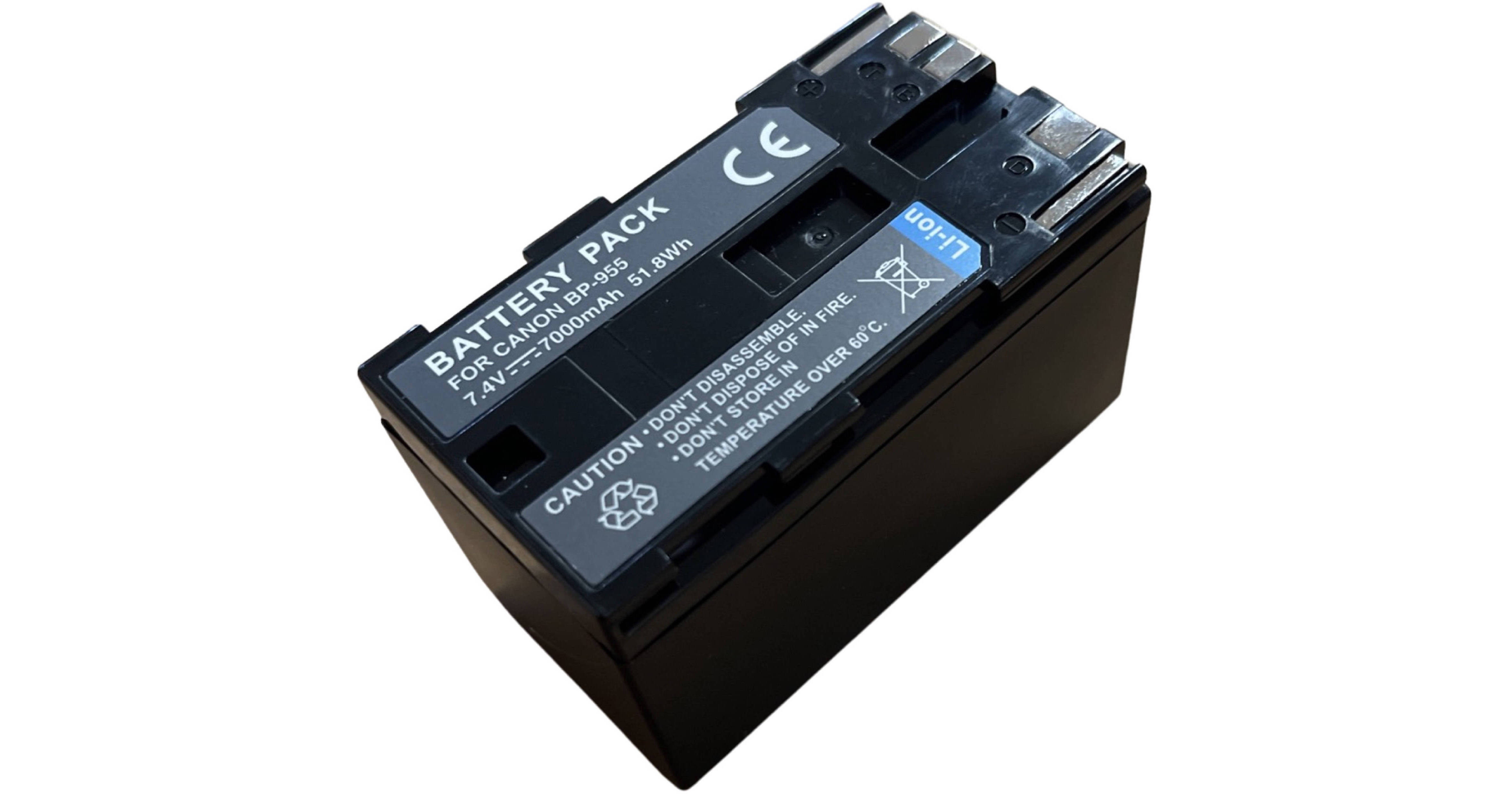 Bescor Canon BP-955 Style Intelligent Lithium-Ion Battery BP955
